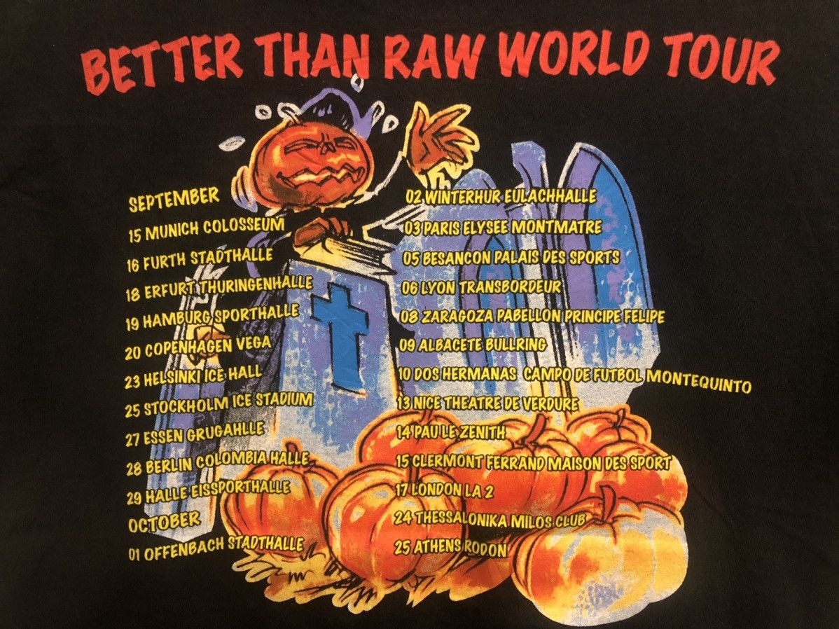 Band Tees Vintage HELLOWEEN Better Than Raw WORLD TOUR Size US L / EU 52-54 / 3 - 4 Thumbnail