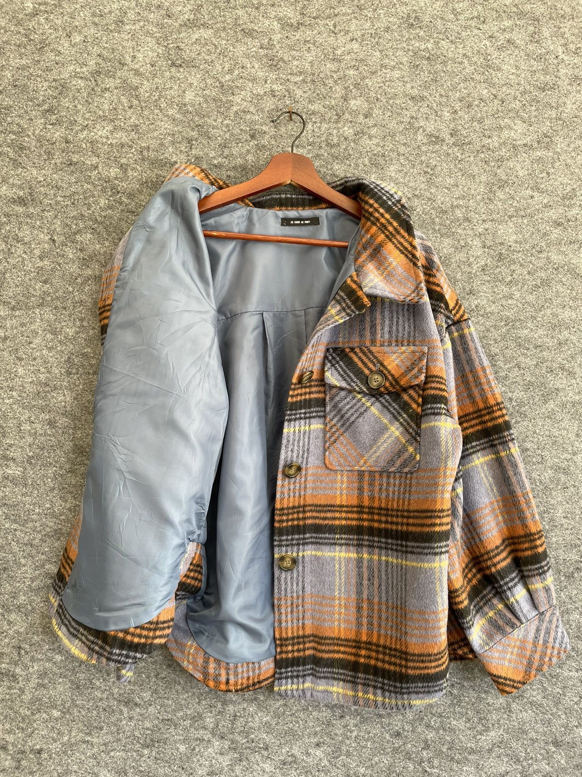 Japanese Brand AS KNOW AS PINKY TARTAN JACKET Size US L / EU 52-54 / 3 - 5 Thumbnail