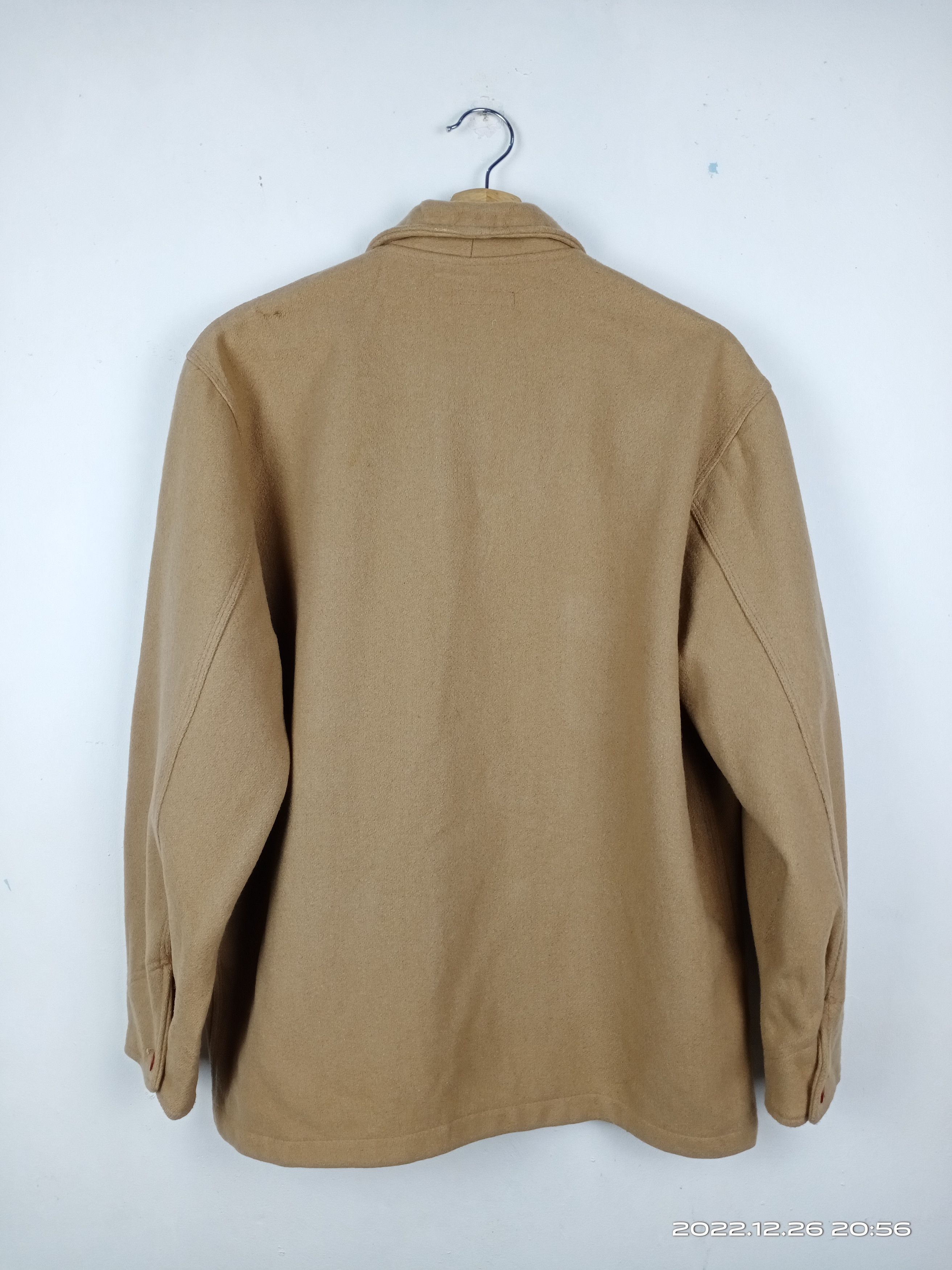 Japanese Brand 💥RARE💥Vintage Ships Mohair Pocket Jacket Made In Usa Size US L / EU 52-54 / 3 - 7 Thumbnail
