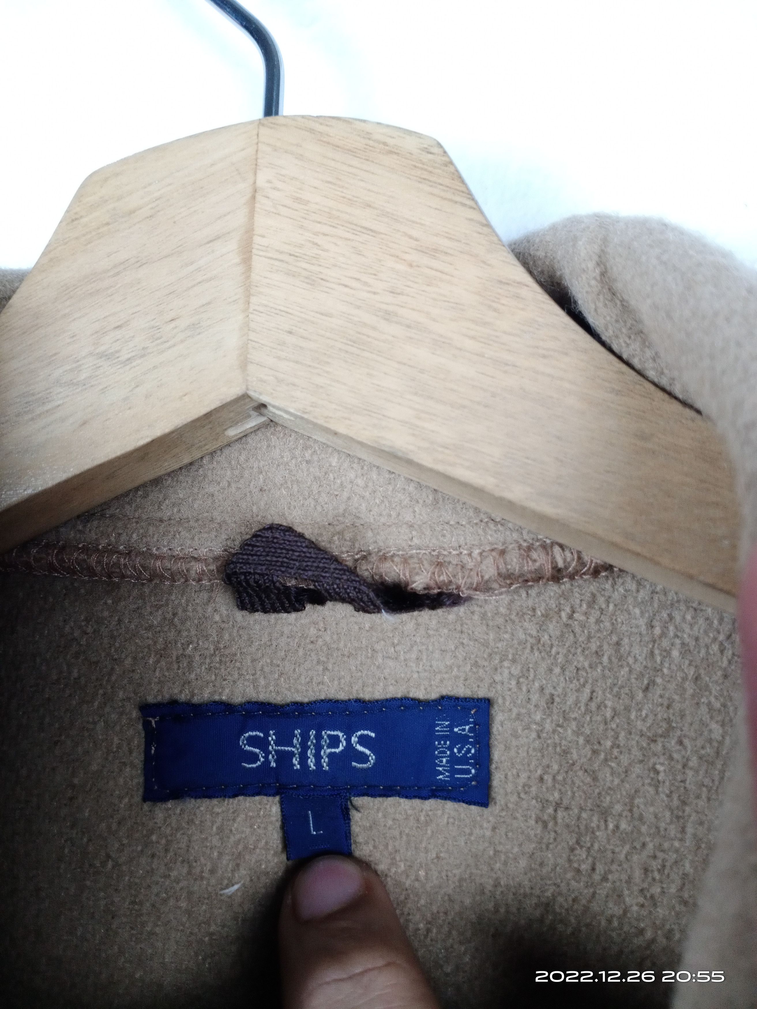 Japanese Brand 💥RARE💥Vintage Ships Mohair Pocket Jacket Made In Usa Size US L / EU 52-54 / 3 - 5 Thumbnail