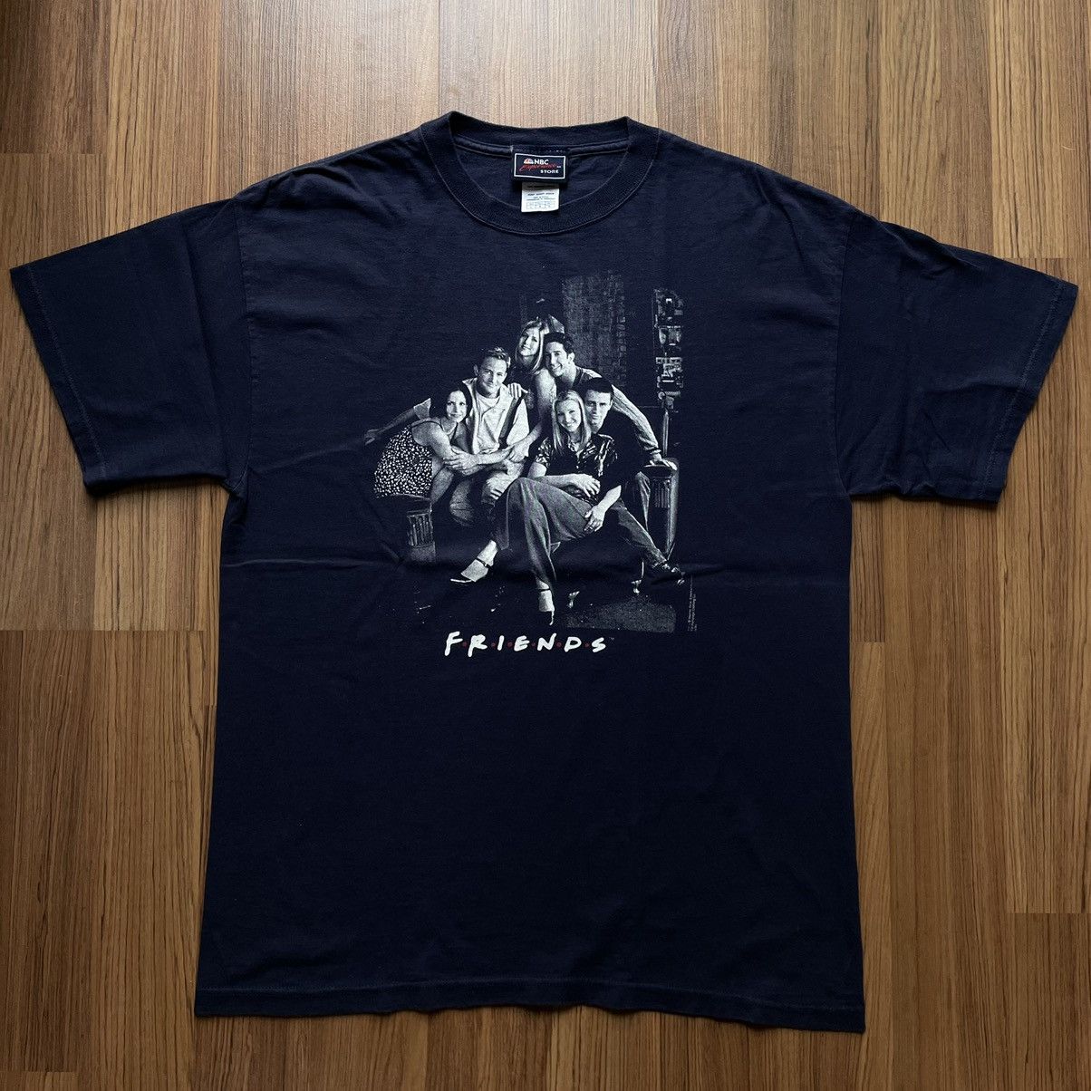 Vintage 2000s Friends Tv show series Warner Bros promo tee Y2K Size US L / EU 52-54 / 3 - 1 Thumbnail