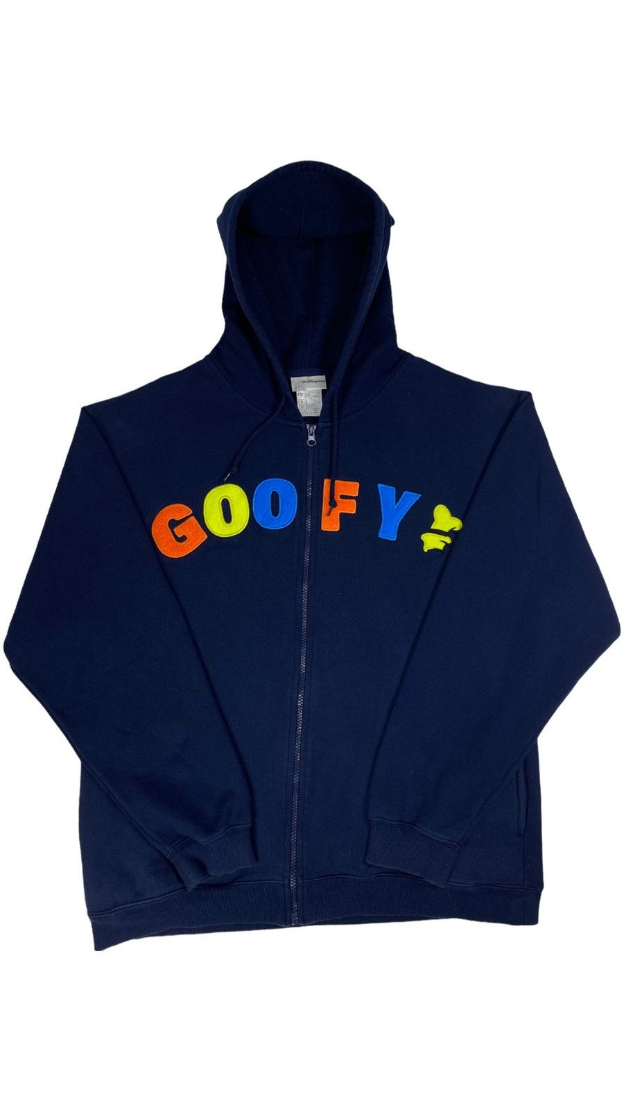 Disney 🔥LASTDROP🔥 Goofy Walt Zip Hoodie Big Logo Sweatshirt Size US L / EU 52-54 / 3 - 2 Thumbnail