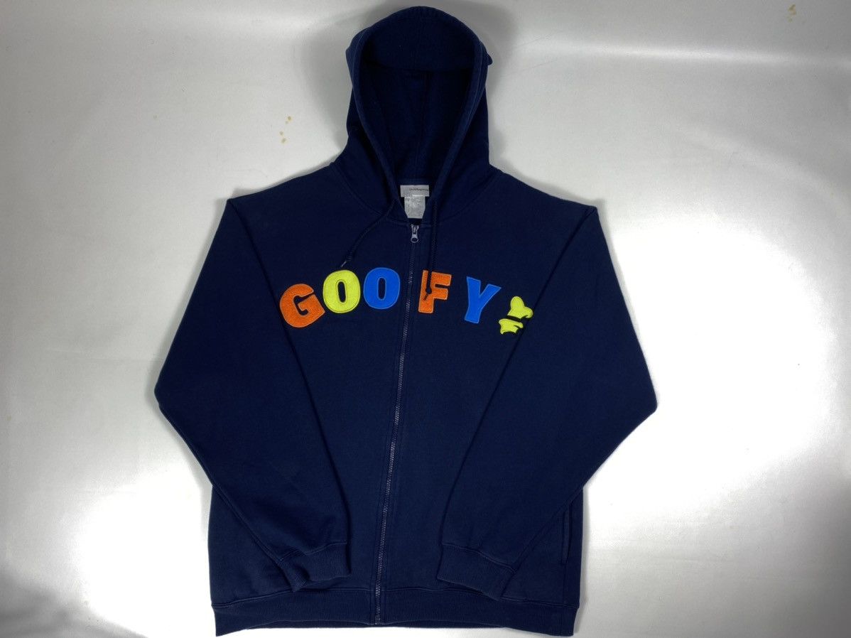 Disney 🔥LASTDROP🔥 Goofy Walt Zip Hoodie Big Logo Sweatshirt Size US L / EU 52-54 / 3 - 4 Thumbnail