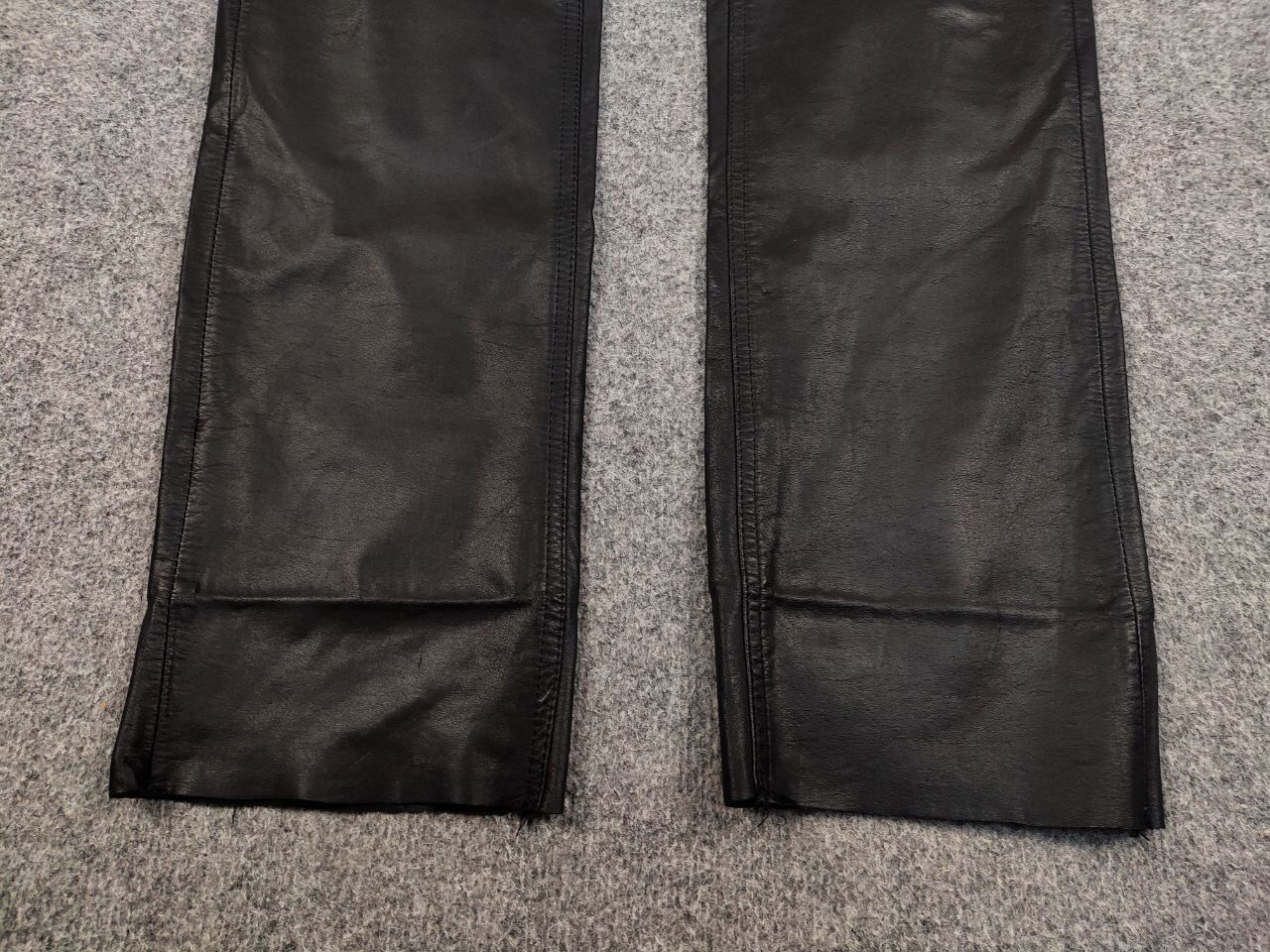 Japanese Brand Vintage Leather Black Pants Japan Hype Travis Scott Style Size US 34 / EU 50 - 7 Thumbnail