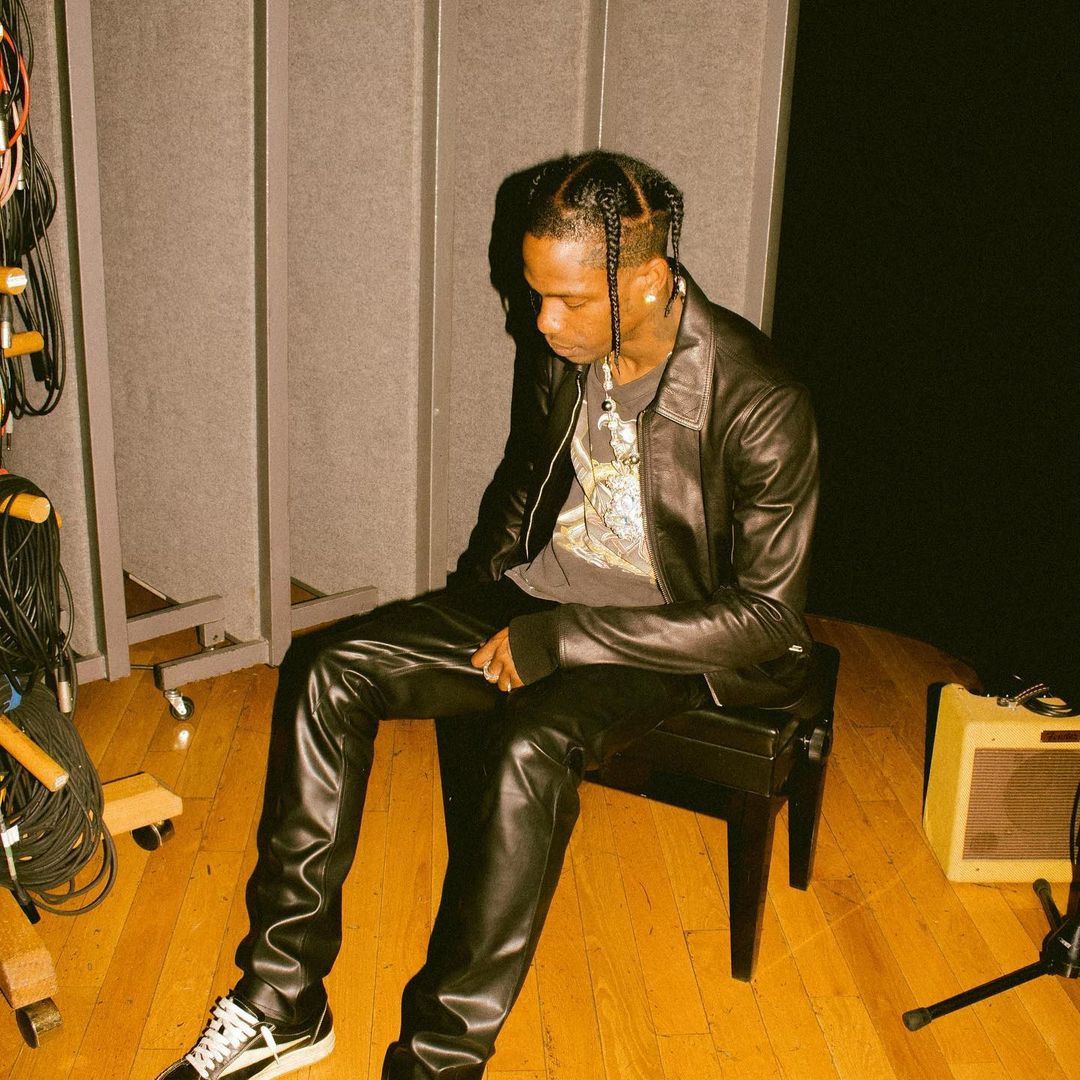 Japanese Brand Vintage Leather Black Pants Japan Hype Travis Scott Style Size US 34 / EU 50 - 2 Thumbnail
