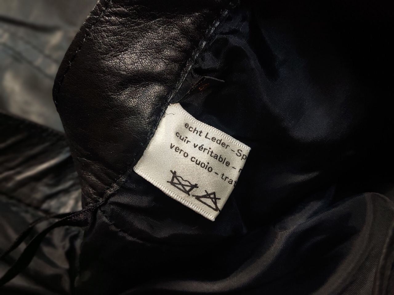 Japanese Brand Vintage Leather Black Pants Japan Hype Travis Scott Style Size US 34 / EU 50 - 14 Thumbnail