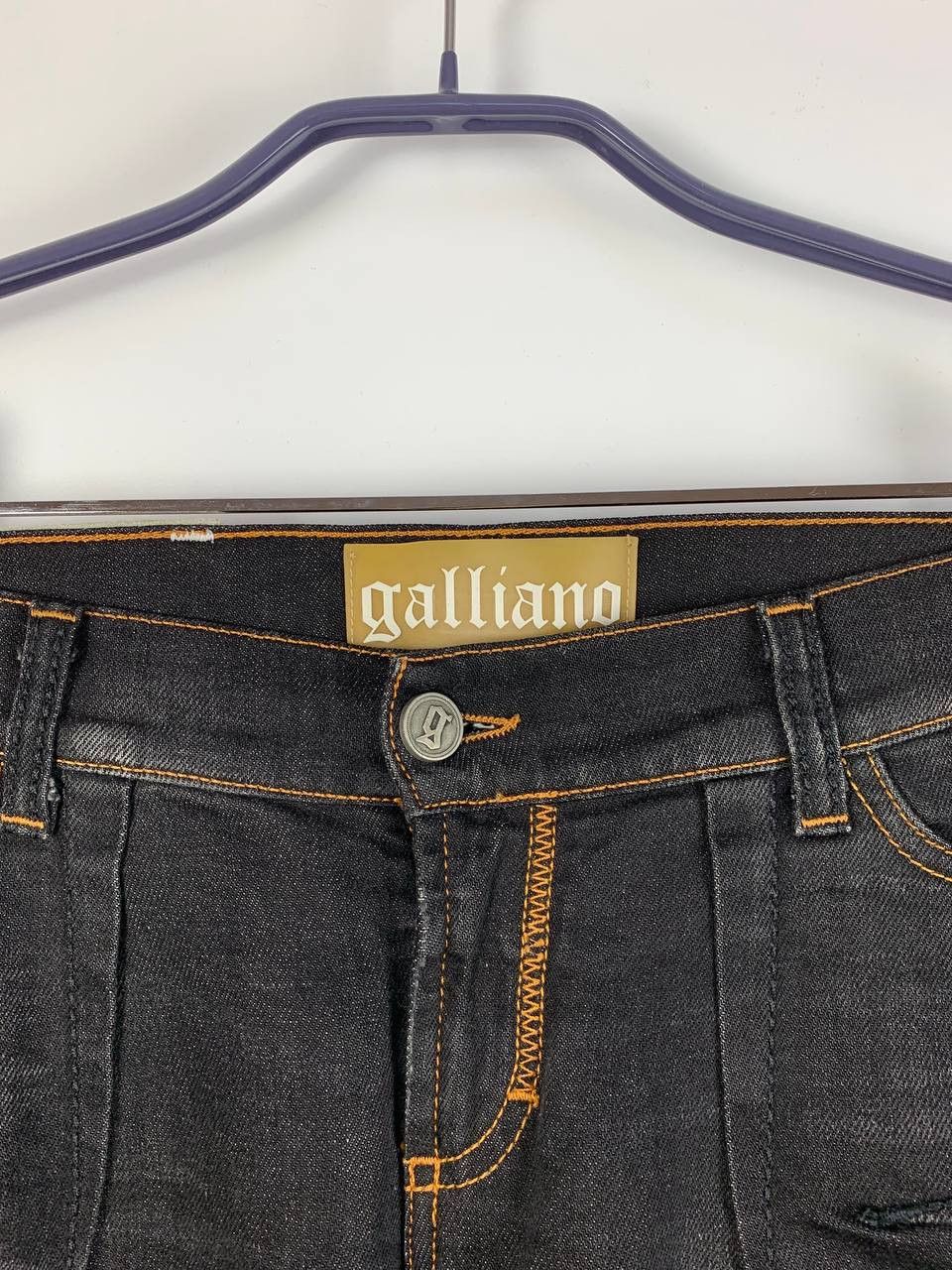 John Galliano Galliano jeans denim black 27 Size US 27 - 2 Thumbnail