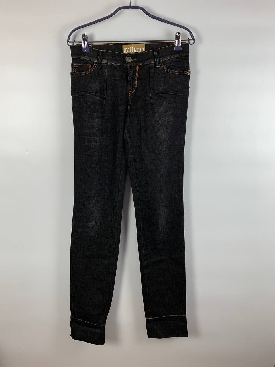Galliano Galliano jeans denim black 27 | Grailed