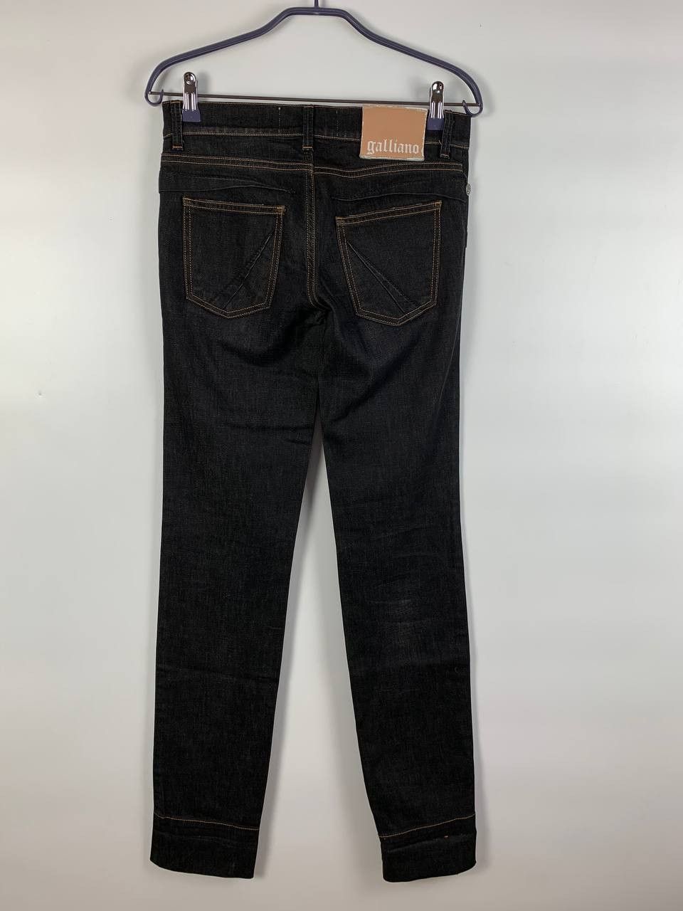 John Galliano Galliano jeans denim black 27 Size US 27 - 6 Thumbnail