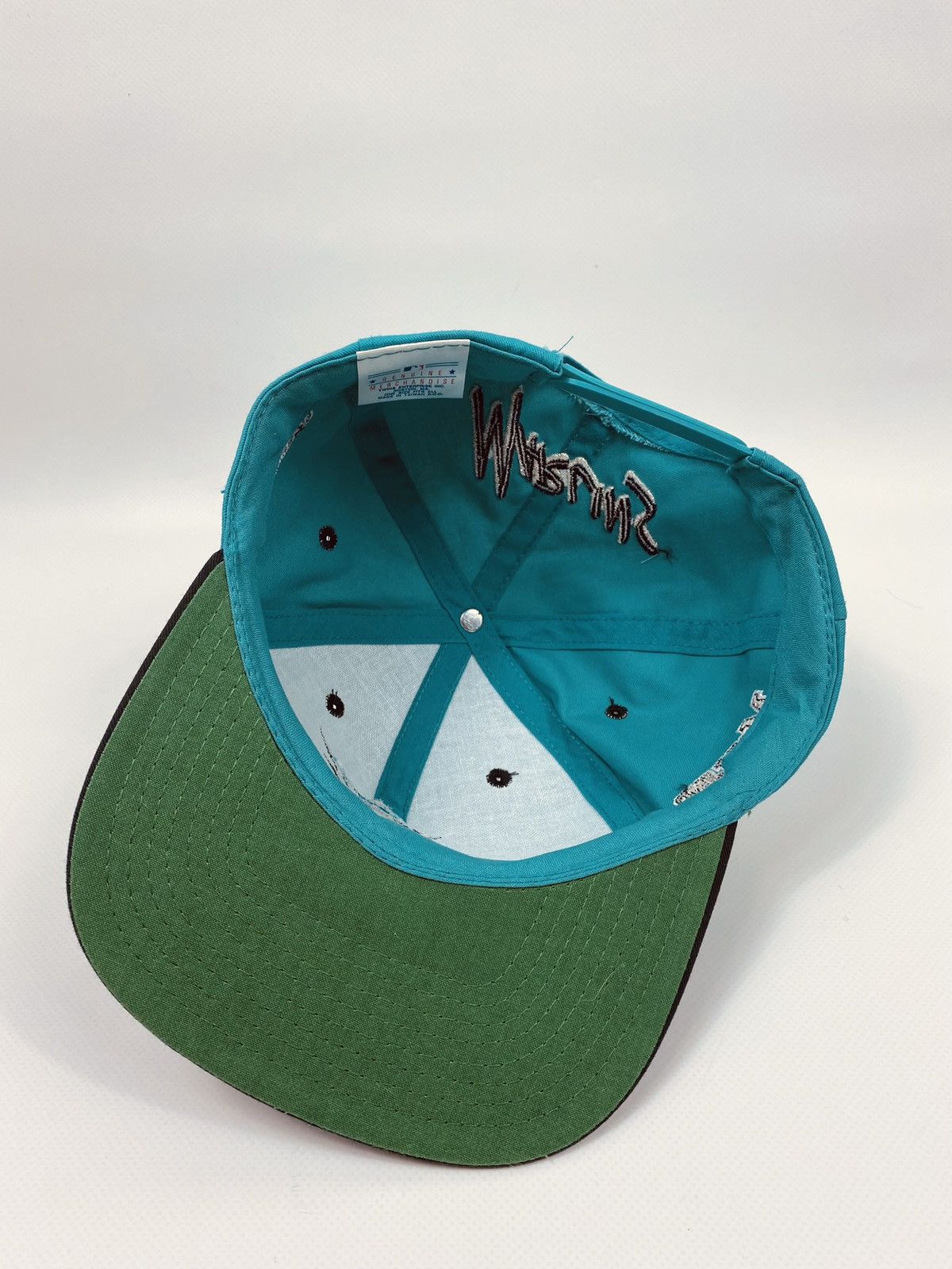 Vintage 🔥LASTDROP🔥 90s Rare Florida Marlins Baseball Cap Hat Size ONE SIZE - 7 Thumbnail