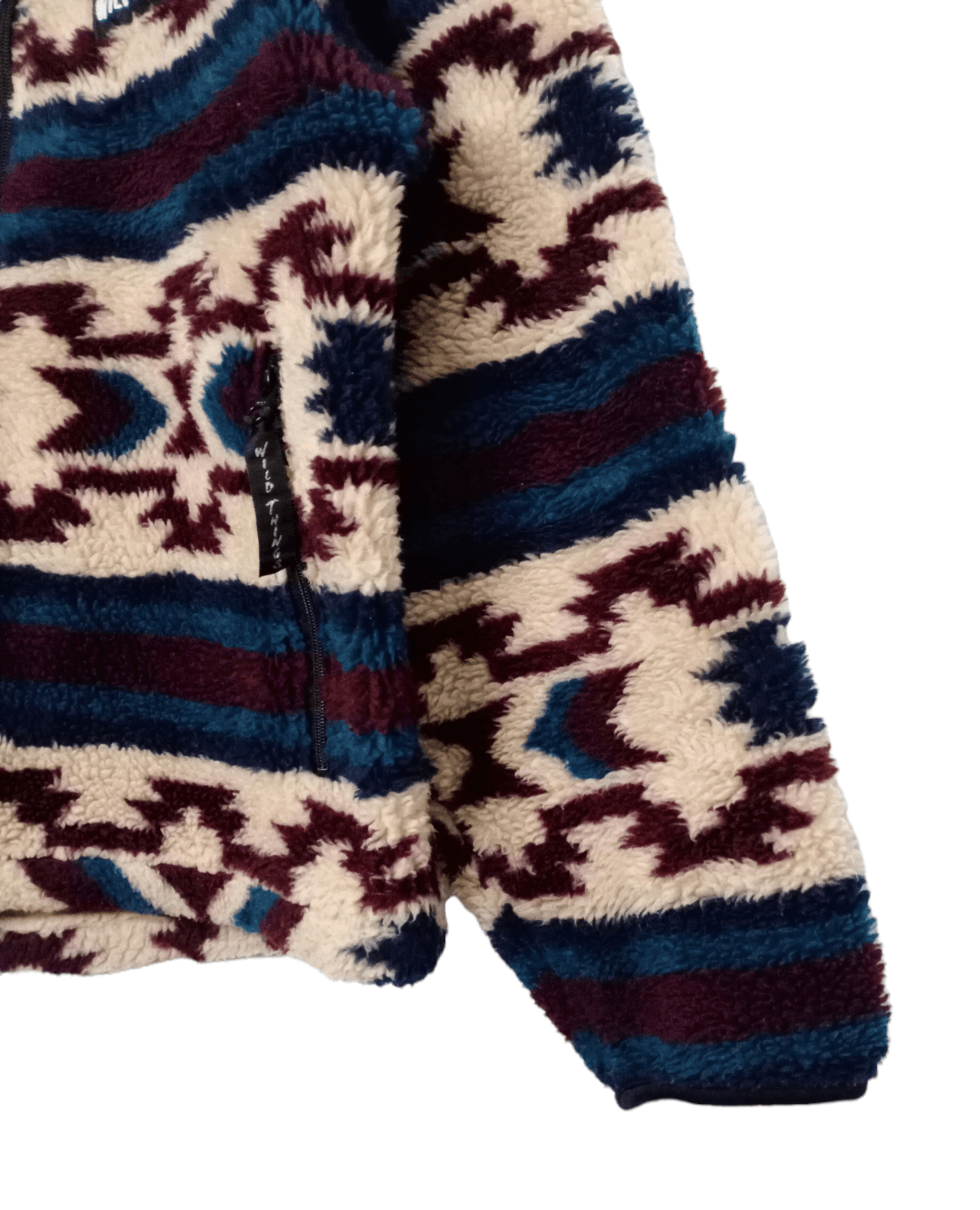 Wild Things Wild Things Fleece Navajo Style Deep Pile Jacket Size US M / EU 48-50 / 2 - 2 Thumbnail