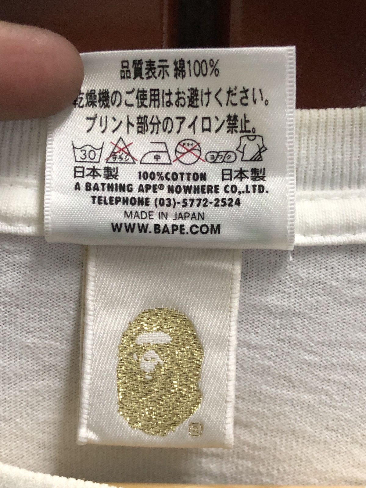 Bape × Stussy Bape x Stussy Long Sleeve Tee Size US M / EU 48-50 / 2 - 7 Thumbnail