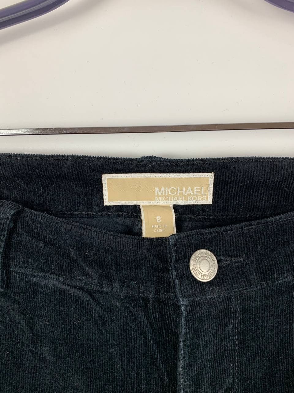 Michael Kors Michael Kors pants corduroy black 8 Size 28" / US 6 / IT 42 - 5 Thumbnail