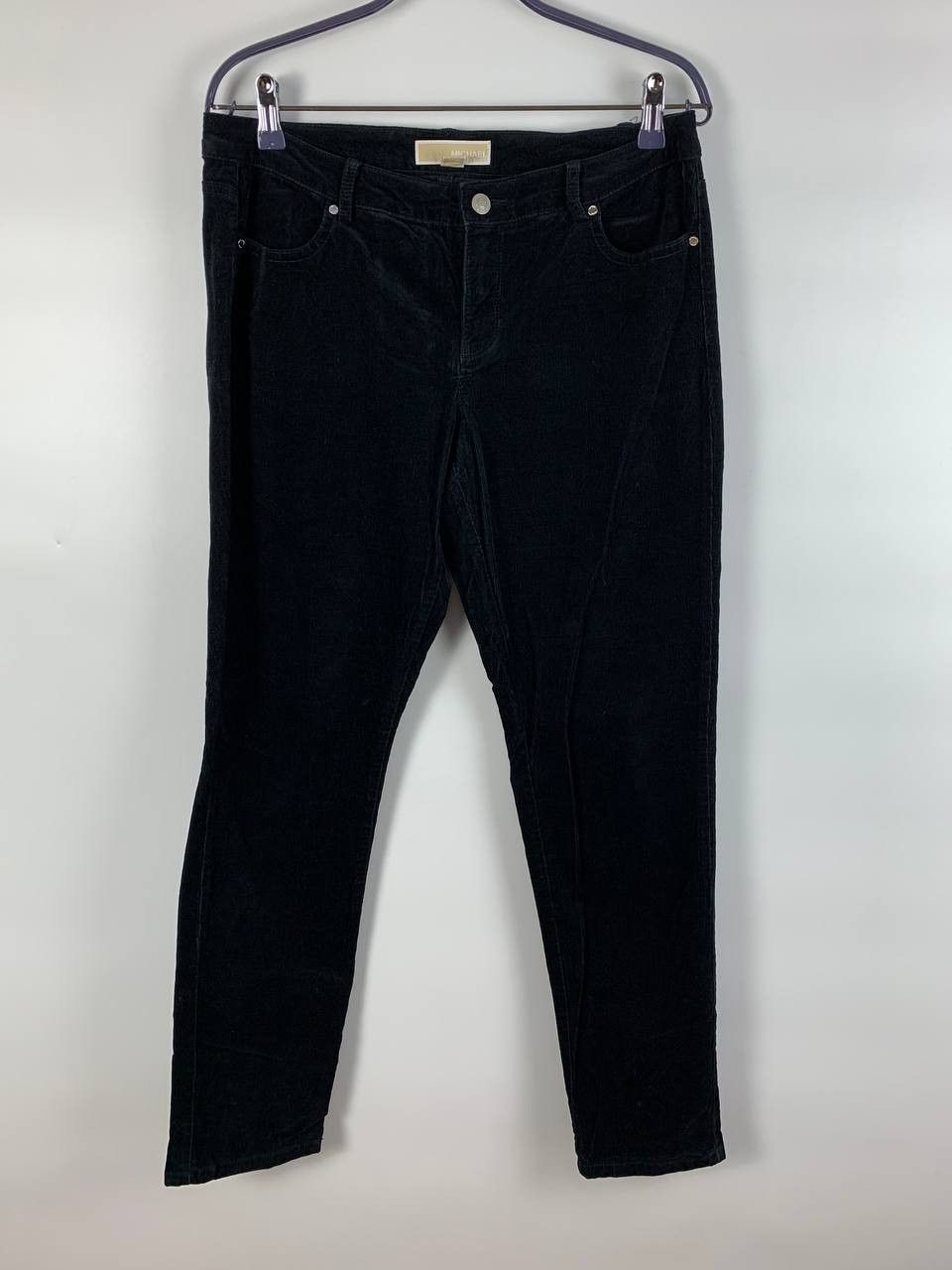 Michael Kors Michael Kors pants corduroy black 8 Size 28" / US 6 / IT 42 - 1 Thumbnail