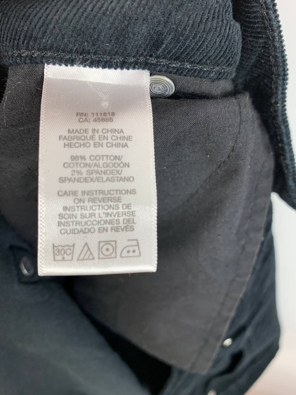 Michael Kors Michael Kors pants corduroy black 8 Size 28" / US 6 / IT 42 - 11 Thumbnail