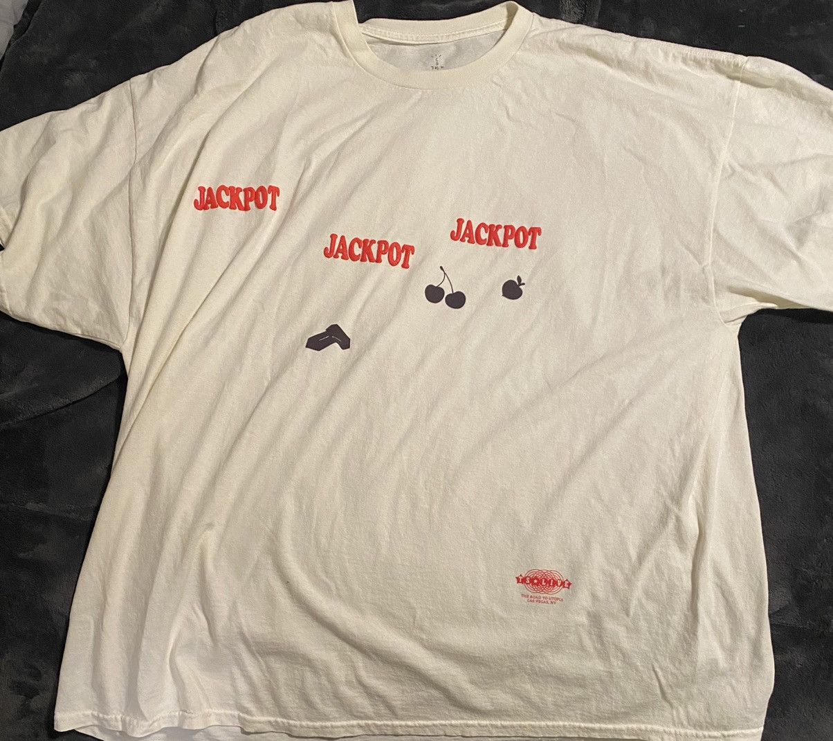 Travis Scott TRAVIS SCOTT JACKPOT TEE ROAD TO UTOPIA Grailed