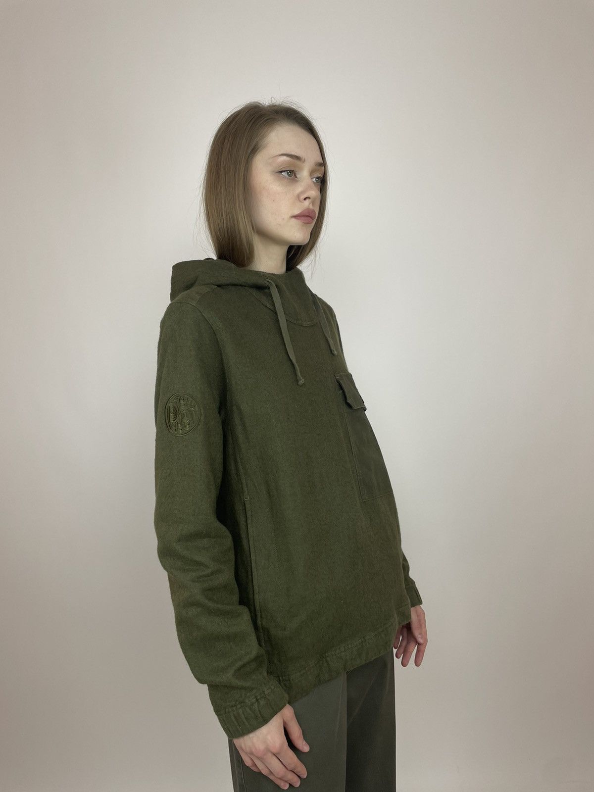 Pretty Green Pretty Green Military wool hoodie Womens size XL Size XL / US 12-14 / IT 48-50 - 4 Thumbnail