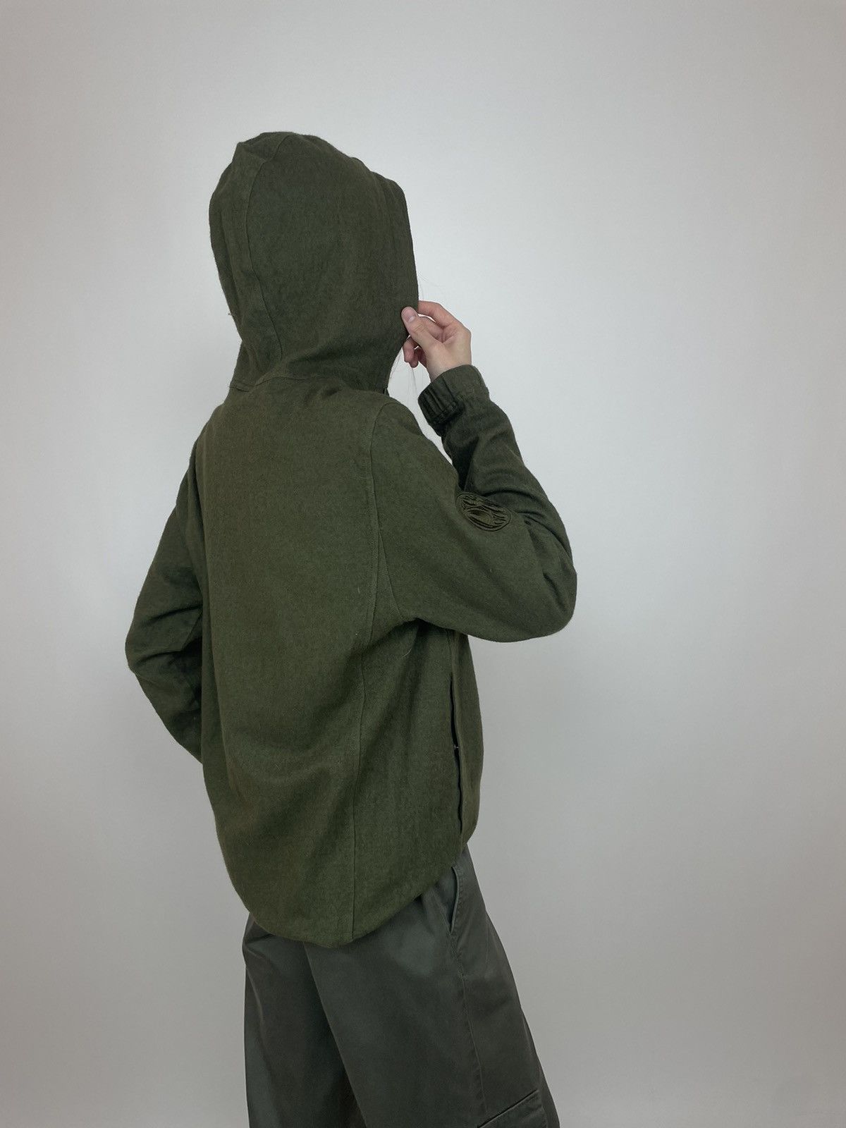 Pretty Green Pretty Green Military wool hoodie Womens size XL Size XL / US 12-14 / IT 48-50 - 9 Thumbnail