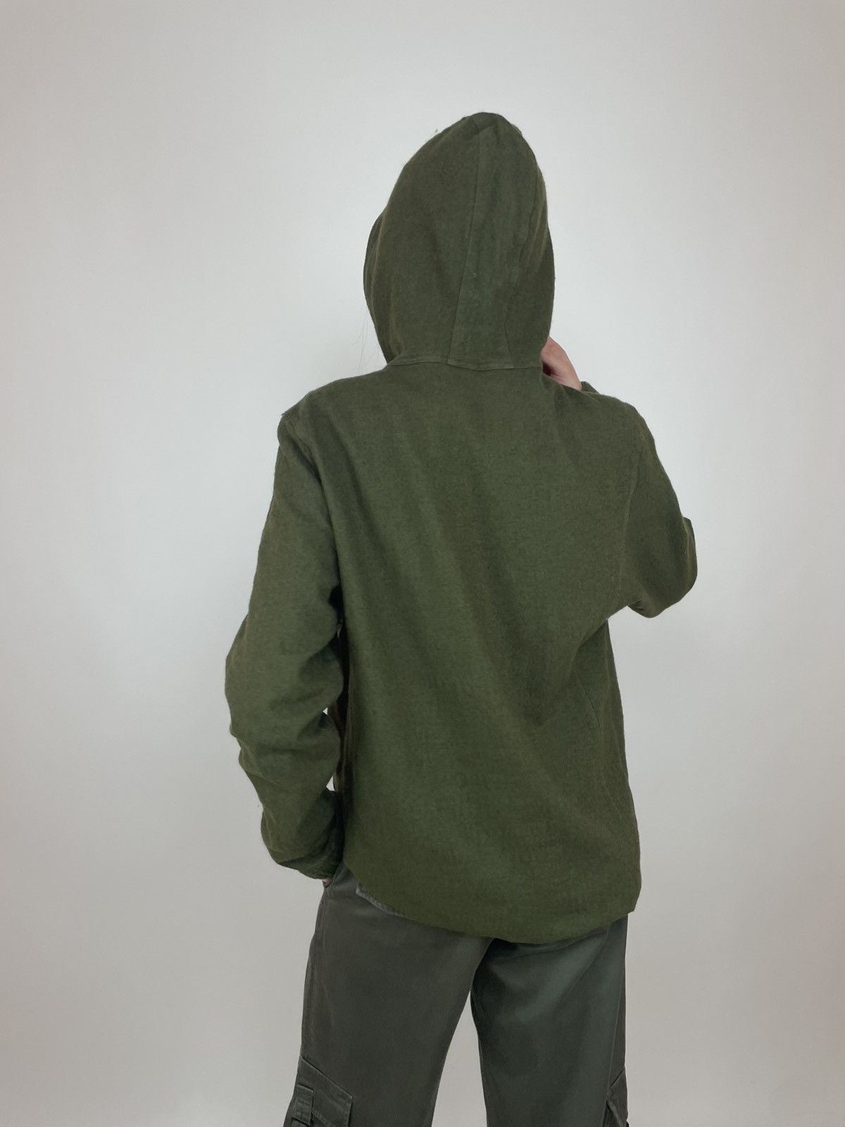 Pretty Green Pretty Green Military wool hoodie Womens size XL Size XL / US 12-14 / IT 48-50 - 8 Thumbnail
