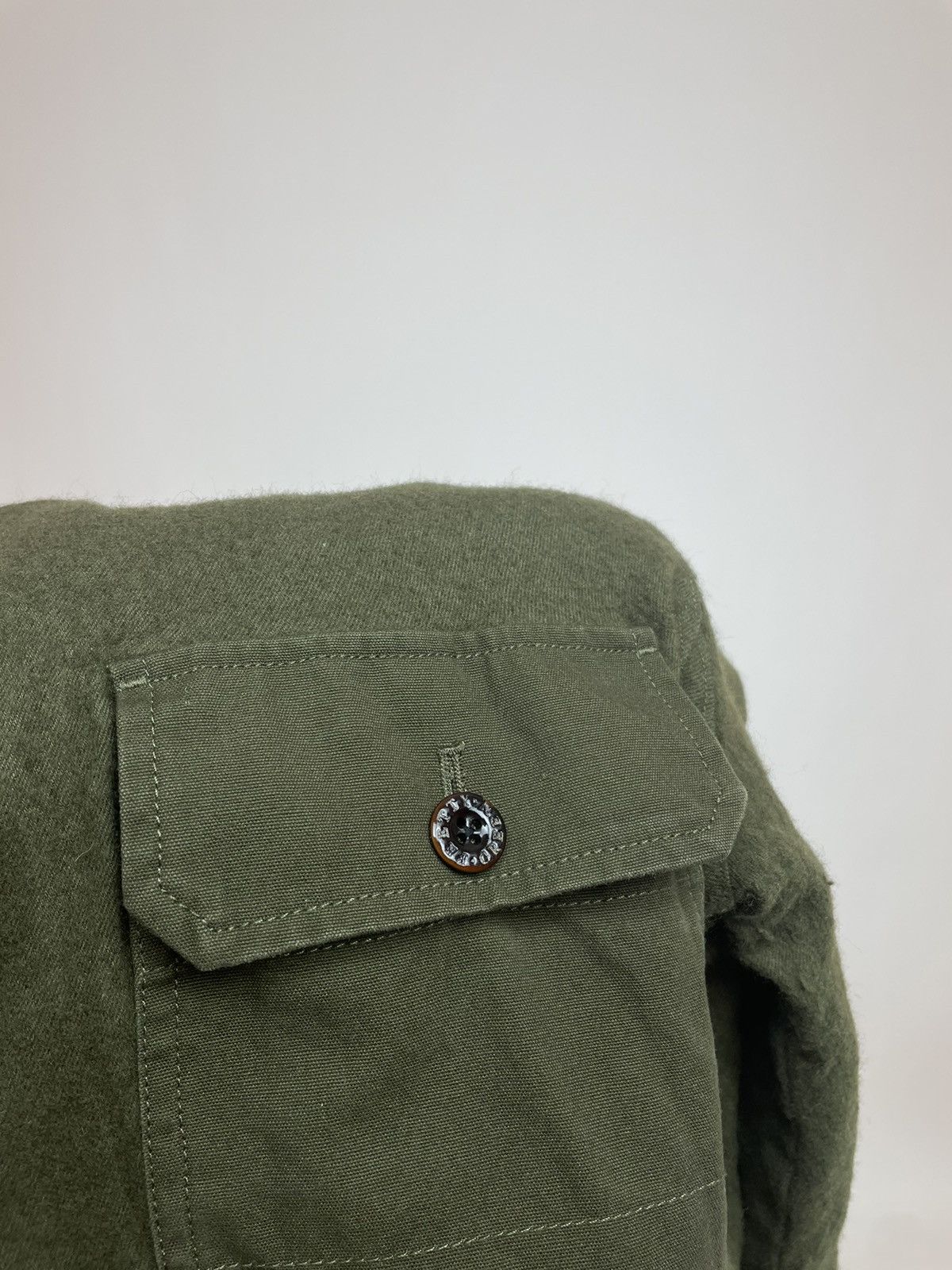 Pretty Green Pretty Green Military wool hoodie Womens size XL Size XL / US 12-14 / IT 48-50 - 12 Thumbnail