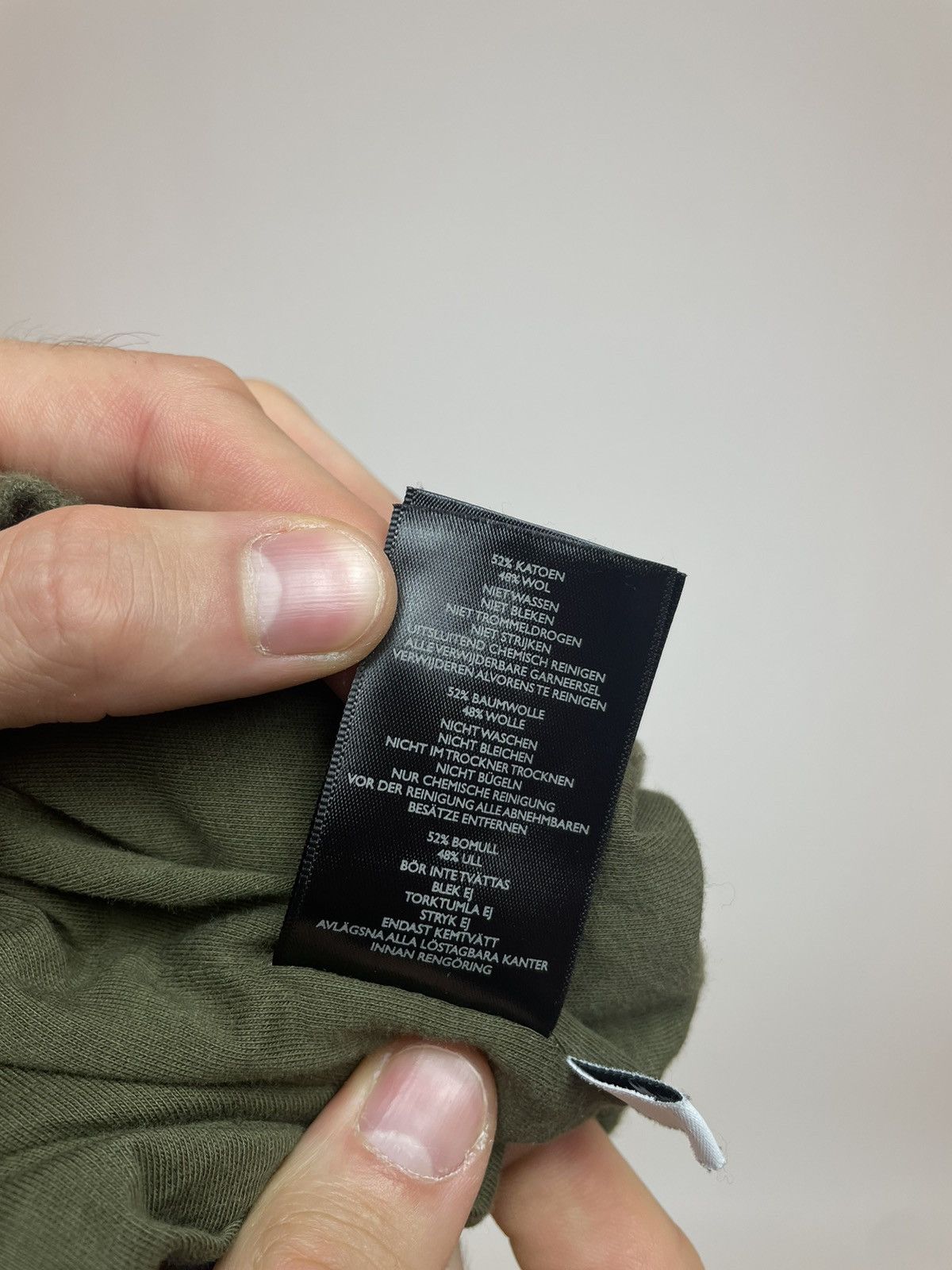 Pretty Green Pretty Green Military wool hoodie Womens size XL Size XL / US 12-14 / IT 48-50 - 15 Thumbnail