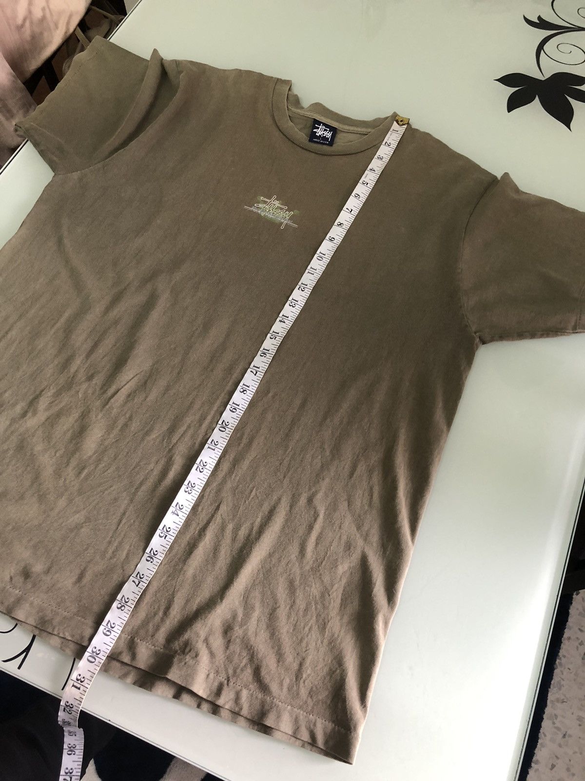 Stussy Rare❗️Vintage 90s Stussy Center Olive Green Single Stich Size US L / EU 52-54 / 3 - 23 Thumbnail