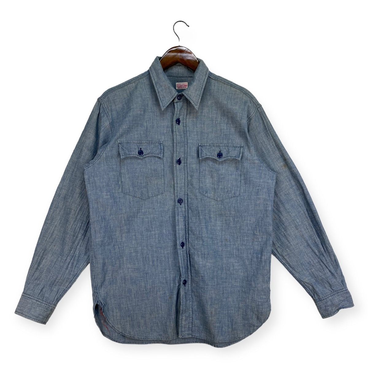 Sugar Cane Vintage Sugar Cane Button Up Shirt Size US M / EU 48-50 / 2 - 1 Thumbnail
