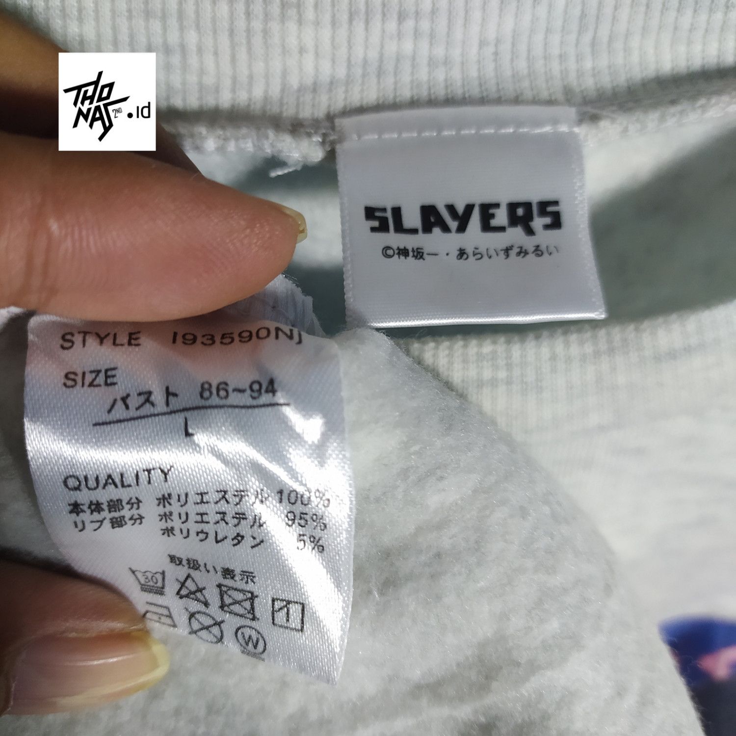 Anime Rare Slayers 30th Anniversary Anime Size US M / EU 48-50 / 2 - 7 Thumbnail