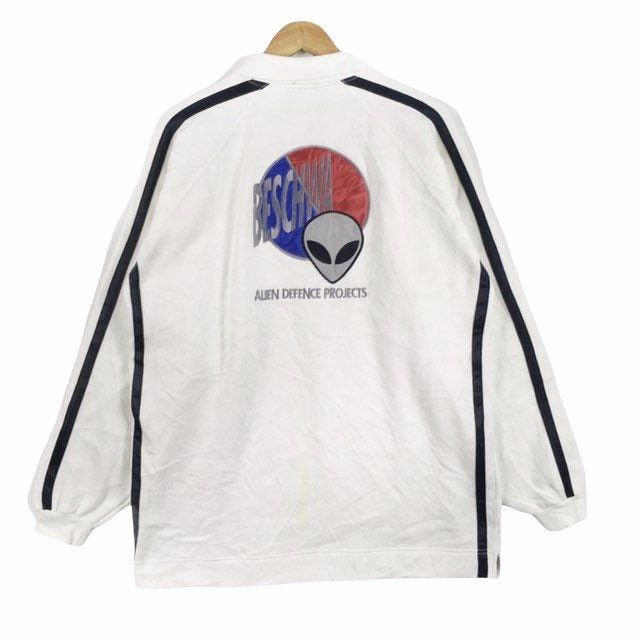 Alien Workshop × Vintage VINTAGE BESCHWA ALIEN WORKSHOP BIG LOGO HALF ZIPPER JUMPER Size US XL / EU 56 / 4 - 1 Thumbnail