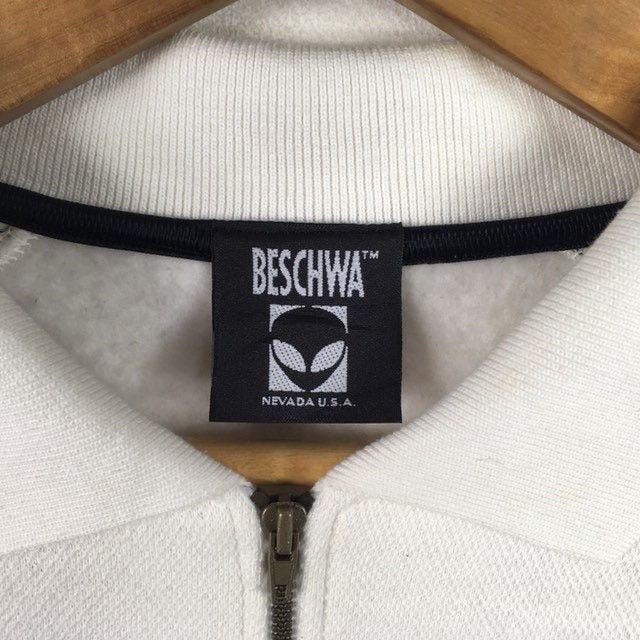Alien Workshop × Vintage VINTAGE BESCHWA ALIEN WORKSHOP BIG LOGO HALF ZIPPER JUMPER Size US XL / EU 56 / 4 - 4 Thumbnail