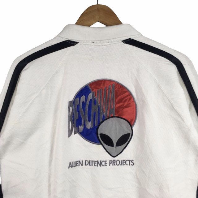 Alien Workshop × Vintage VINTAGE BESCHWA ALIEN WORKSHOP BIG LOGO HALF ZIPPER JUMPER Size US XL / EU 56 / 4 - 3 Thumbnail