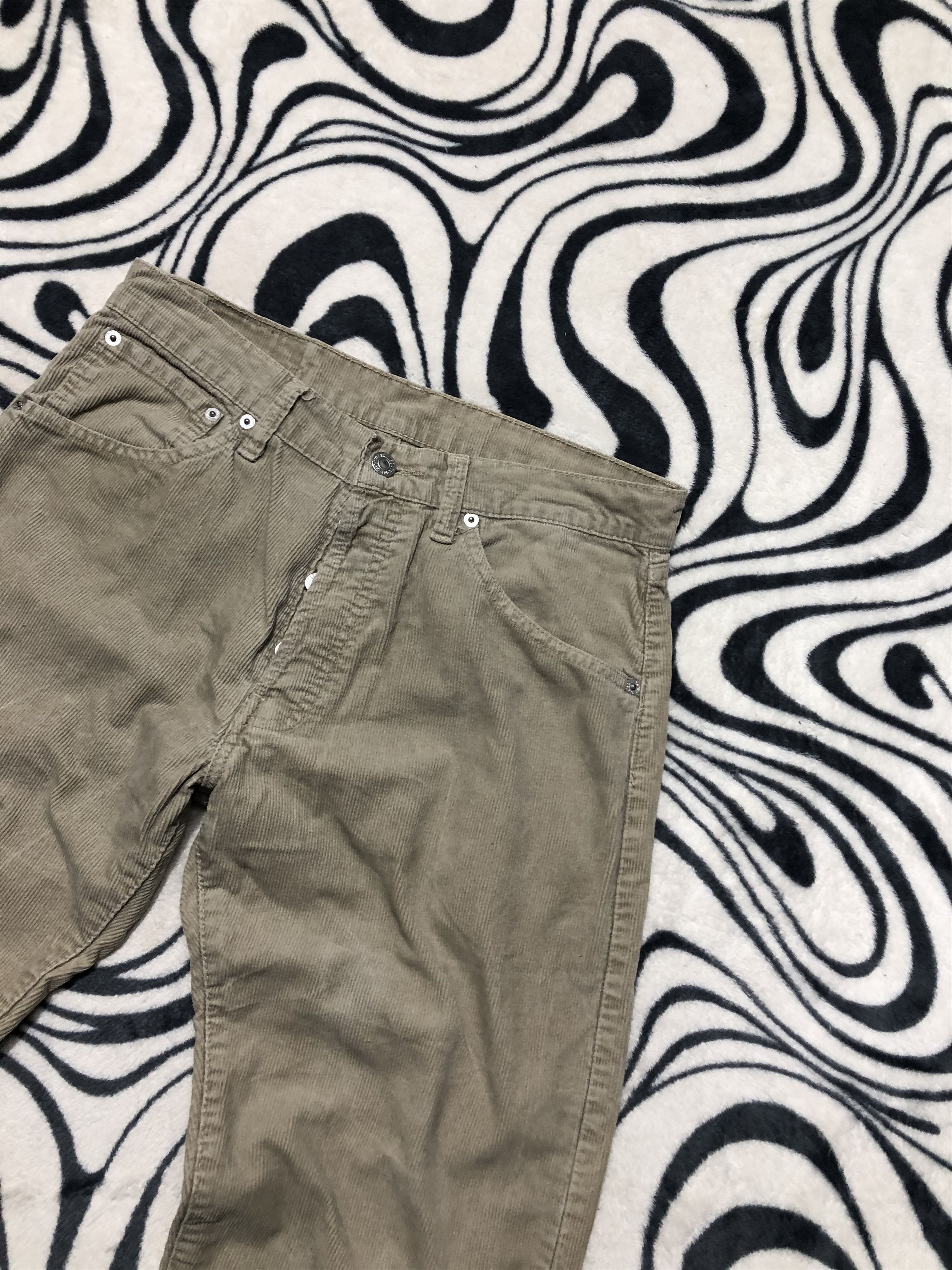 Levi's Levis 551 Vintage Corduroy Denim Pants Jeans Size US 31 - 5 Thumbnail