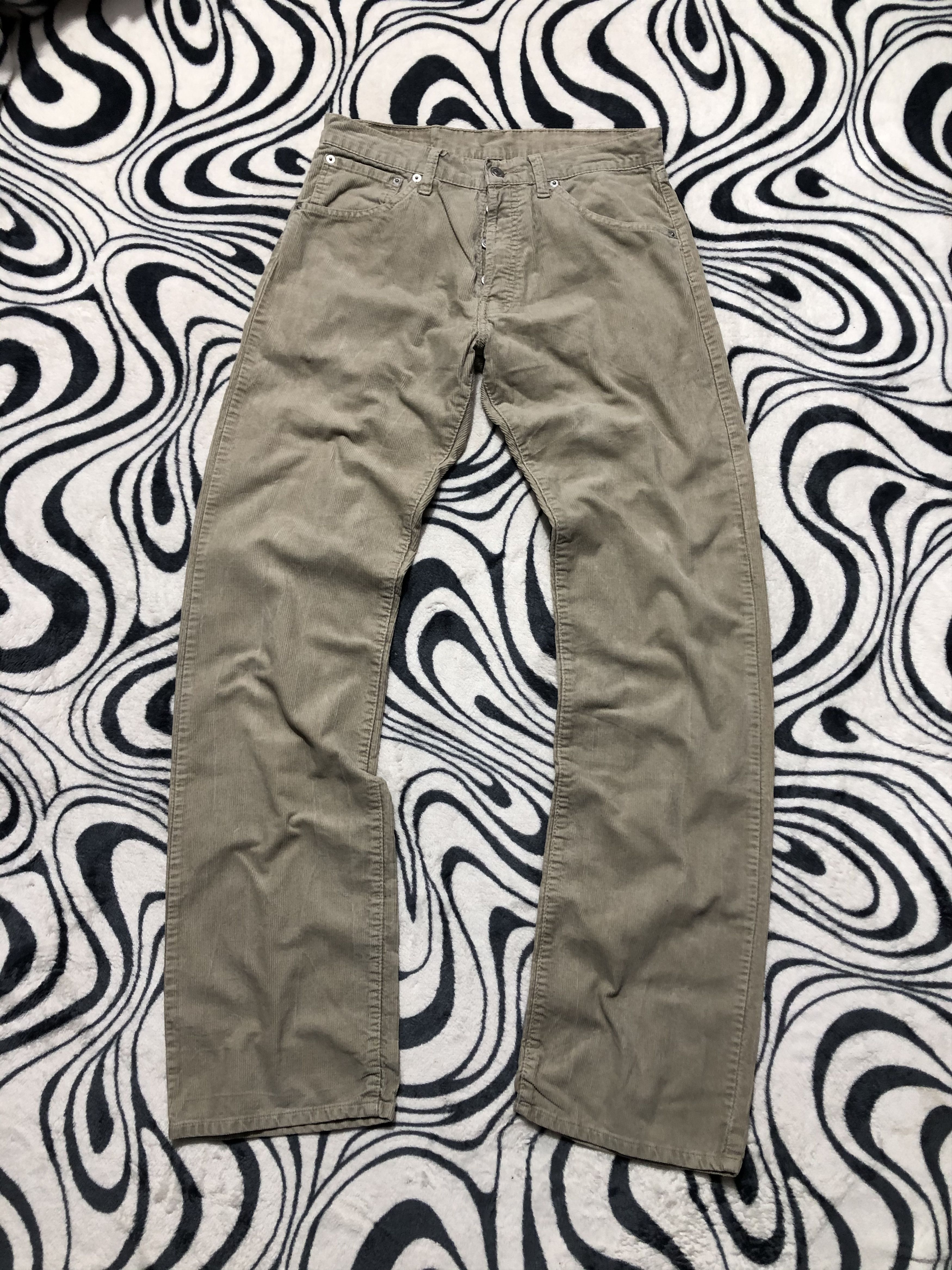 Levi's Levis 551 Vintage Corduroy Denim Pants Jeans Size US 31 - 3 Thumbnail