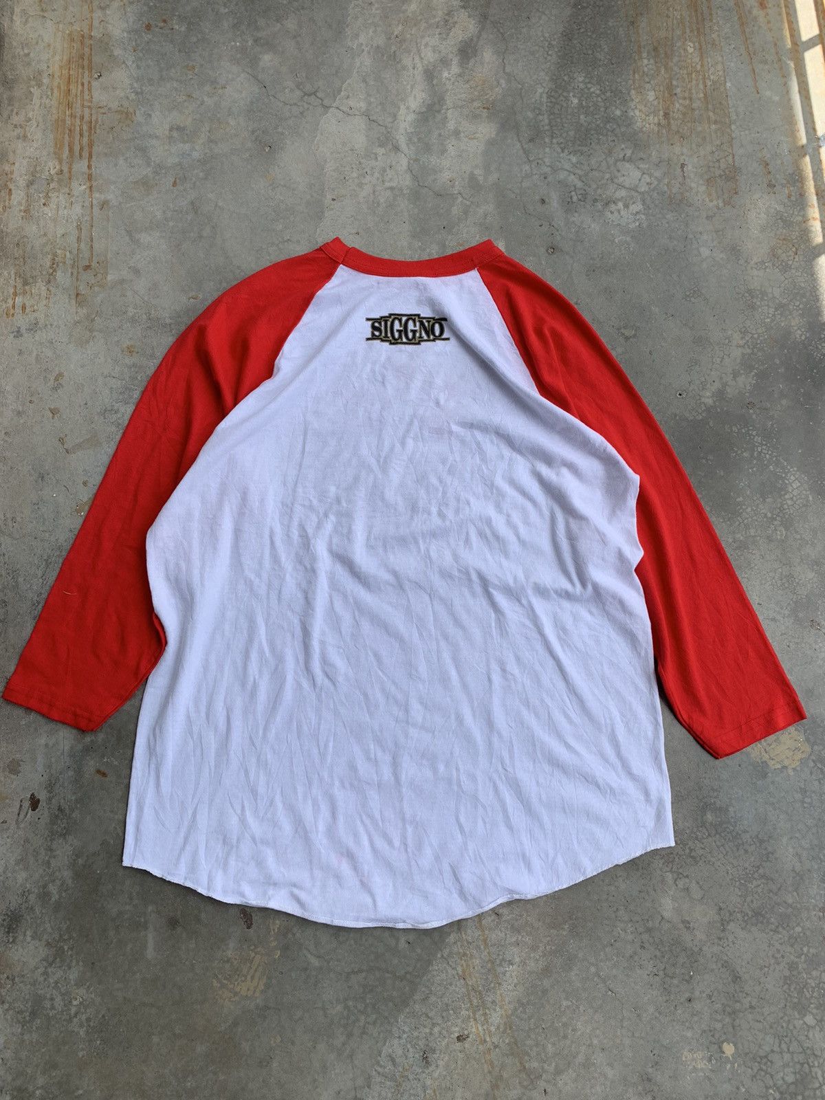 Augusta Sportswear Vintage 00s American Tejano Band Siggno Raglan Tshirt Size US XL / EU 56 / 4 - 3 Thumbnail