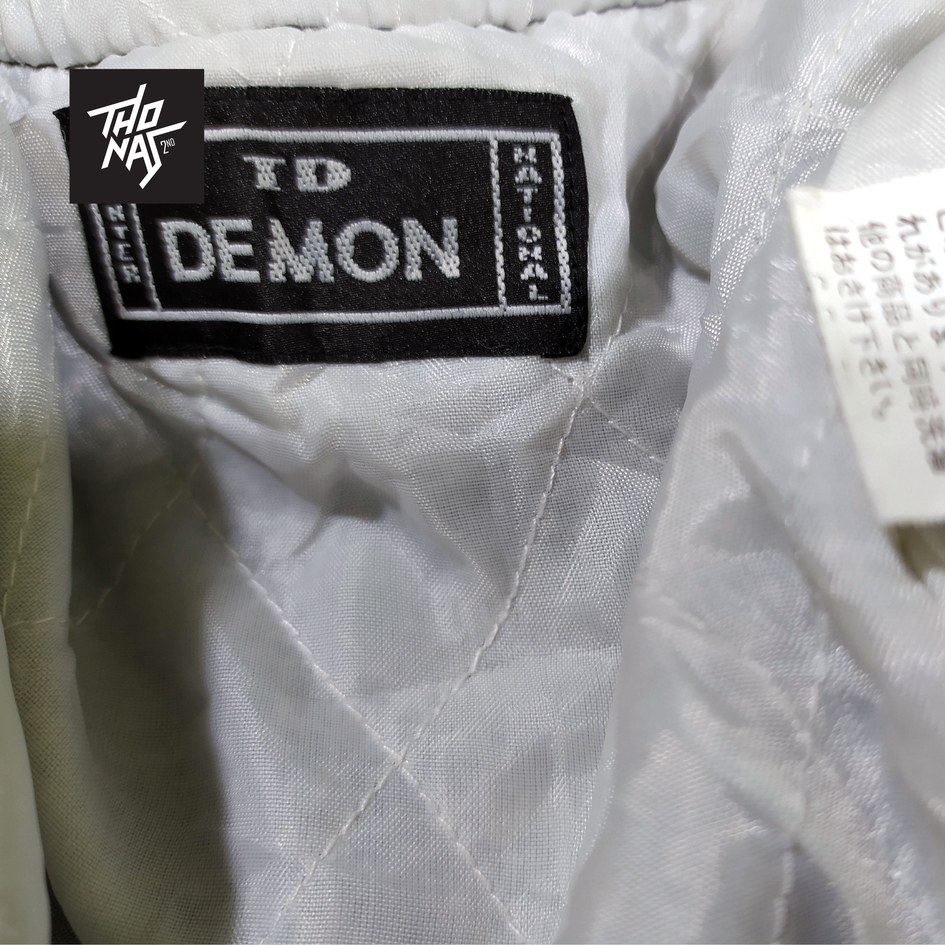 Japanese Brand Sukajan BOMBER TINY DEMON Size US XS / EU 42 / 0 - 5 Thumbnail
