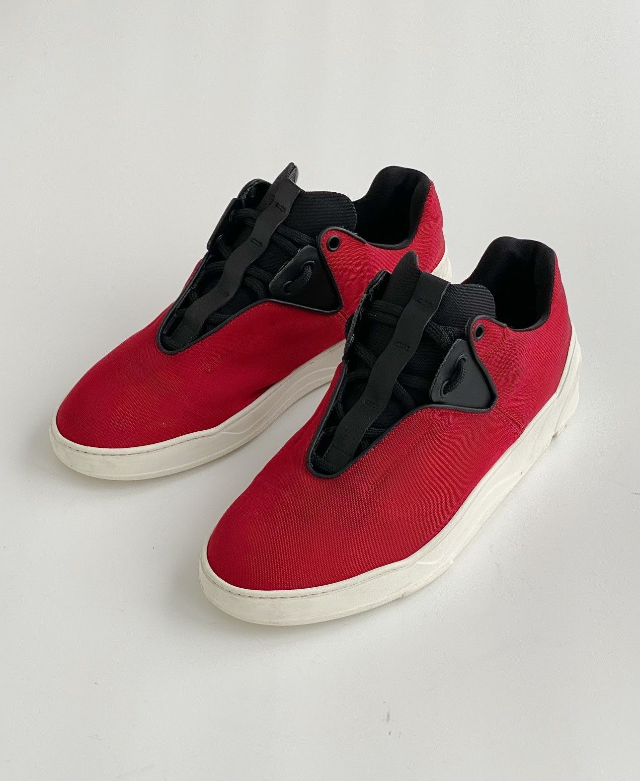 Dior DIOR FW2016 Red Sneakers sport trainers vintage van Assche Size US 7 / EU 40 - 3 Thumbnail