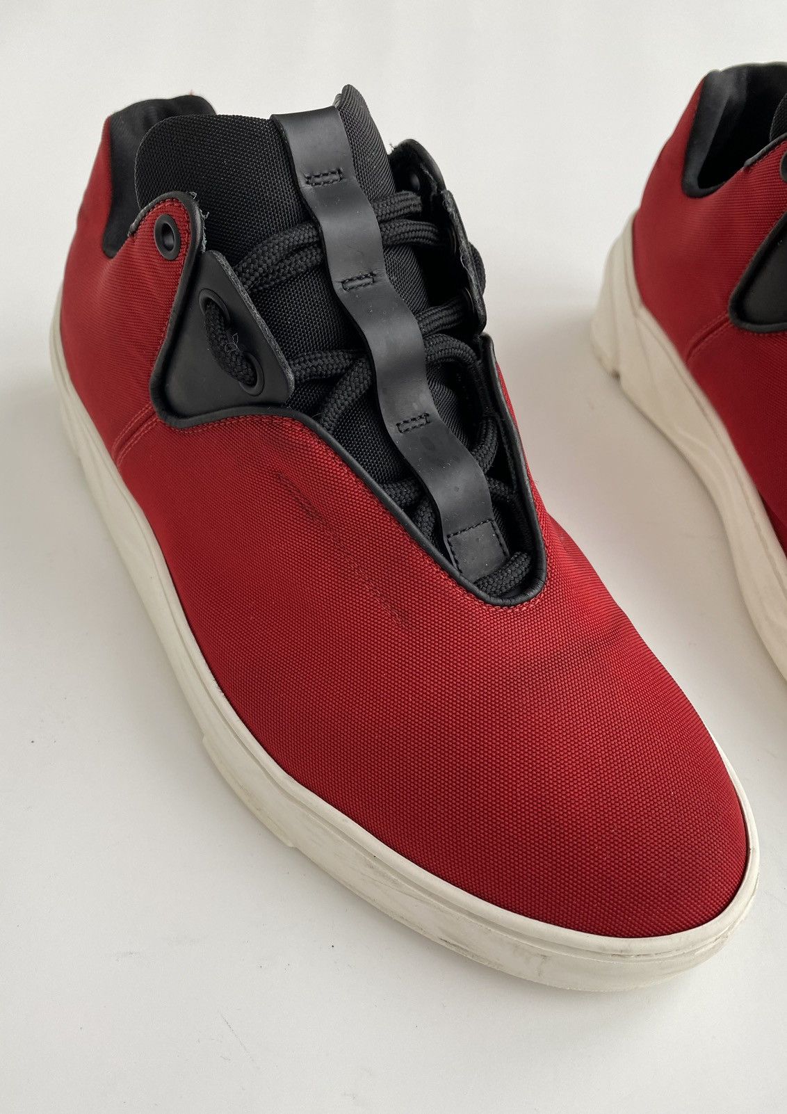 Dior DIOR FW2016 Red Sneakers sport trainers vintage van Assche Size US 7 / EU 40 - 5 Thumbnail