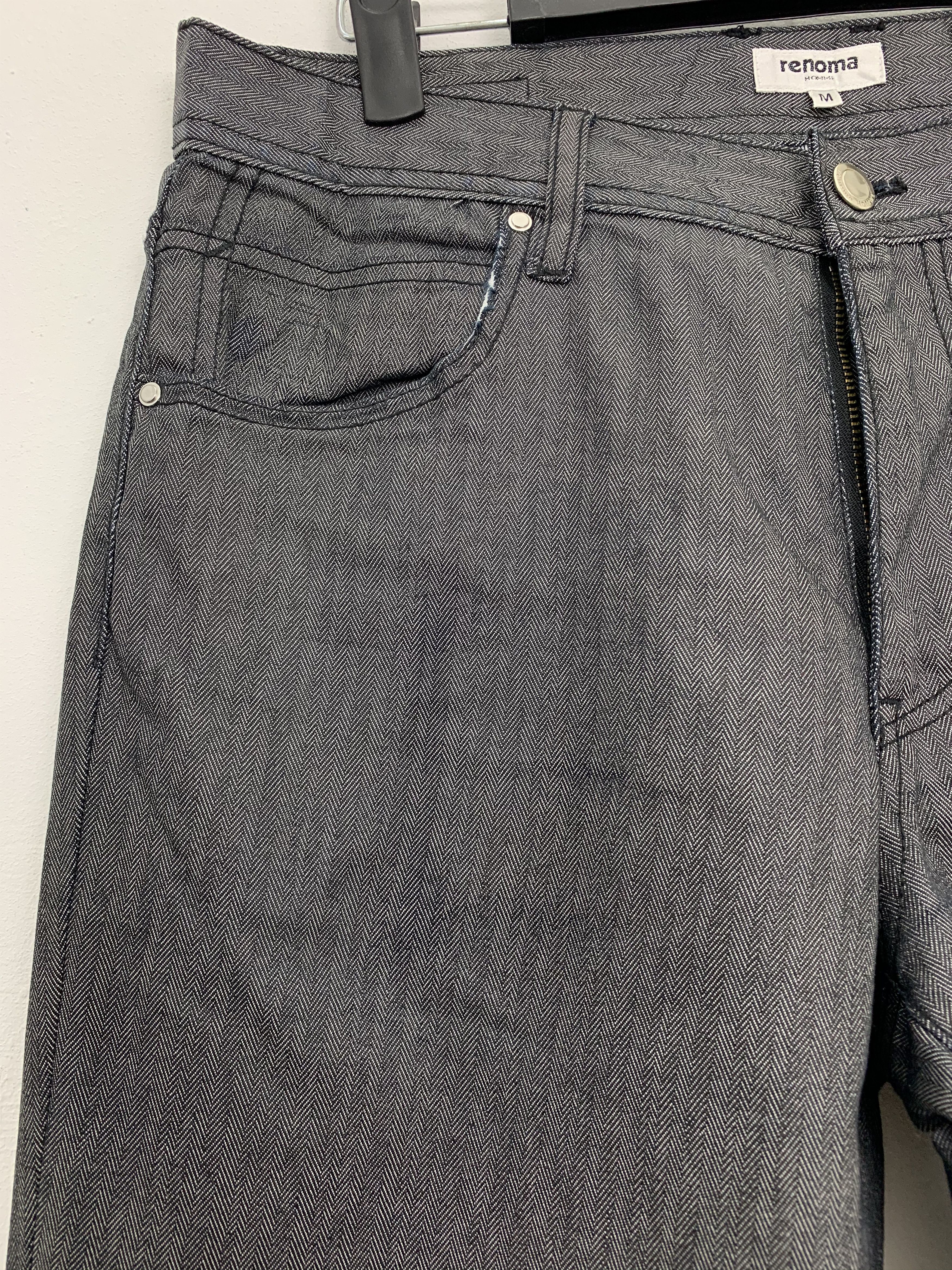 Japanese Brand 🔥RENOMA🔥Over The Stripes Casual Pants Size US 30 / EU 46 - 4 Thumbnail
