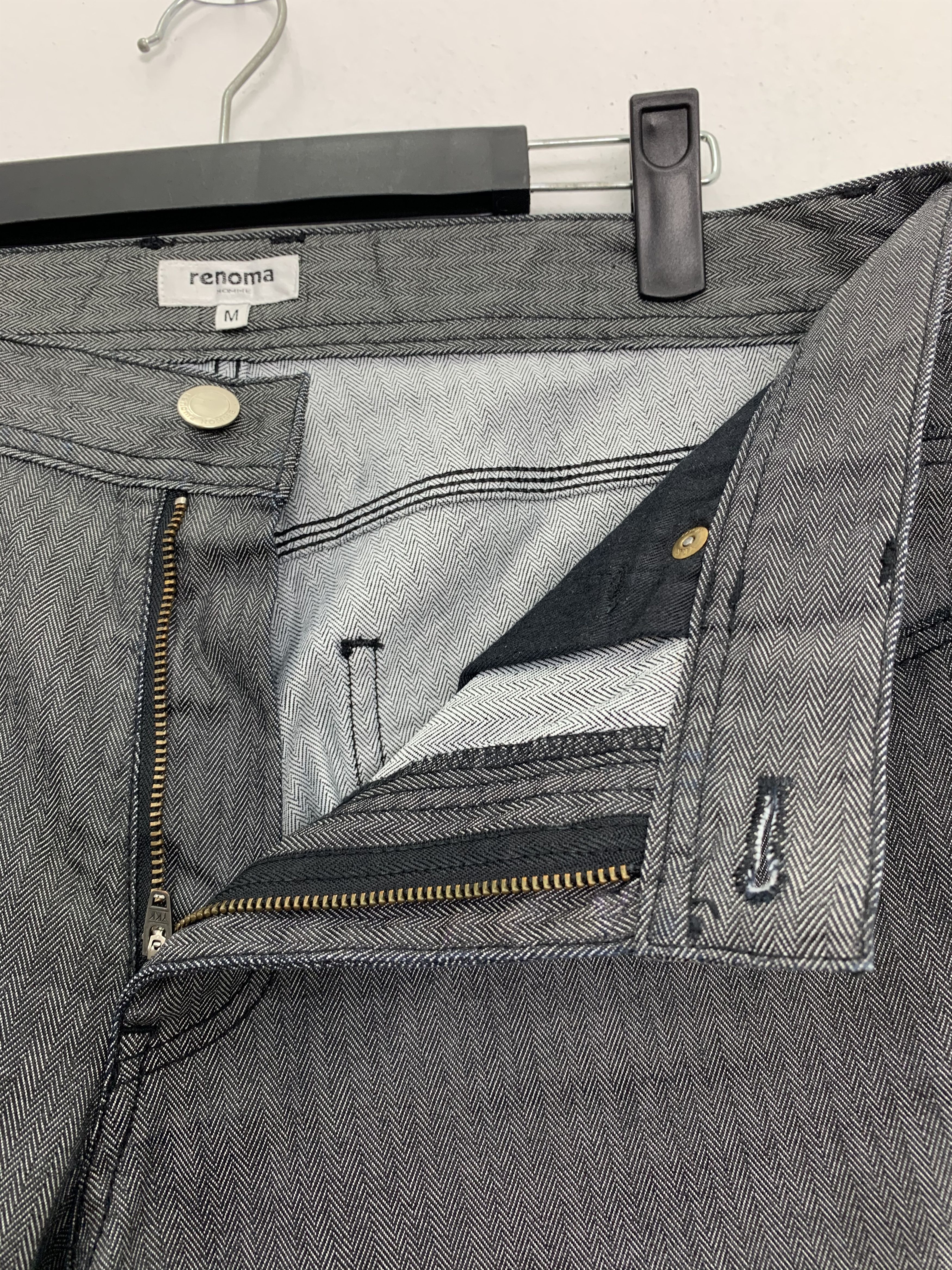 Japanese Brand 🔥RENOMA🔥Over The Stripes Casual Pants Size US 30 / EU 46 - 7 Thumbnail