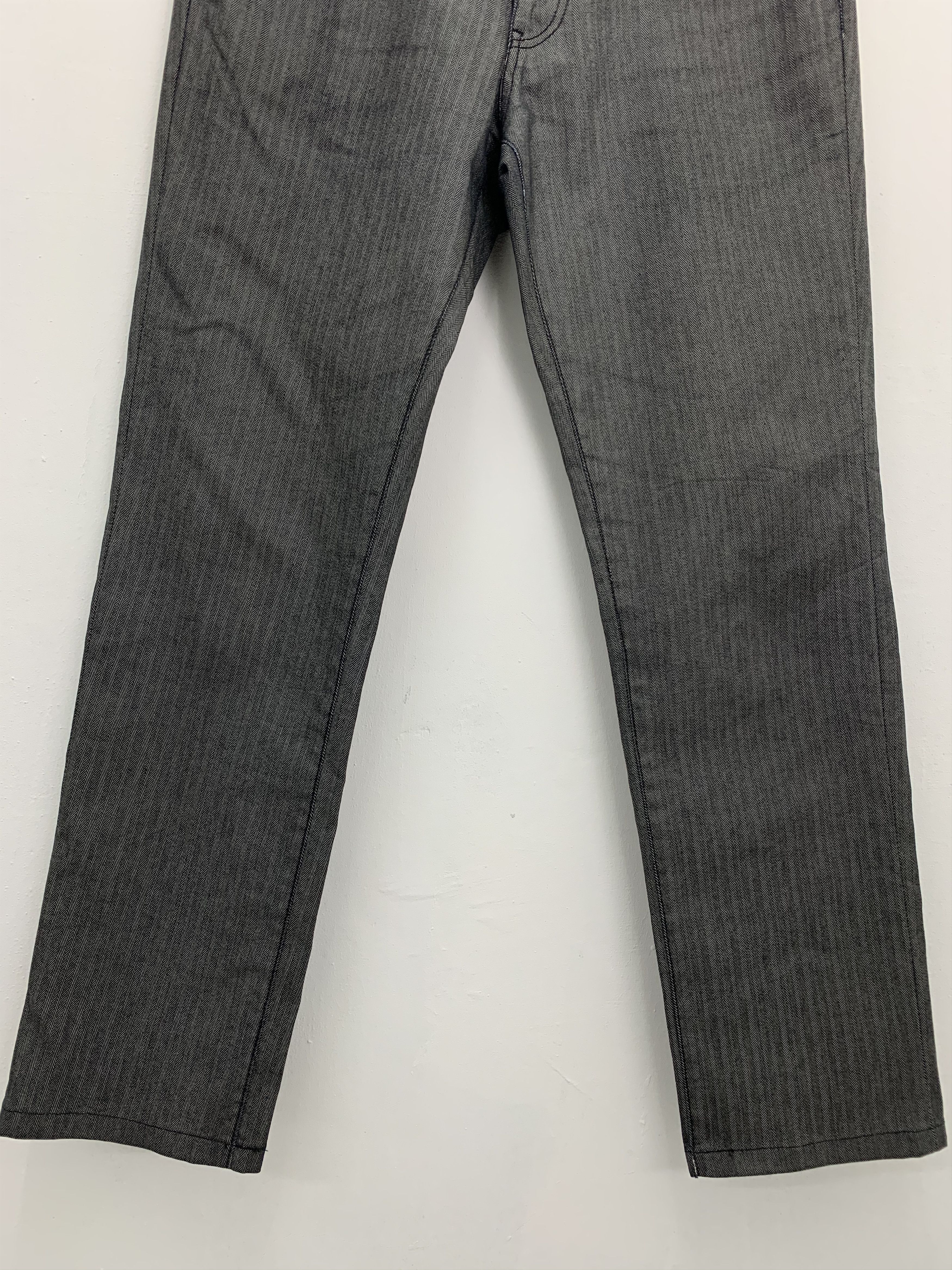 Japanese Brand 🔥RENOMA🔥Over The Stripes Casual Pants Size US 30 / EU 46 - 5 Thumbnail