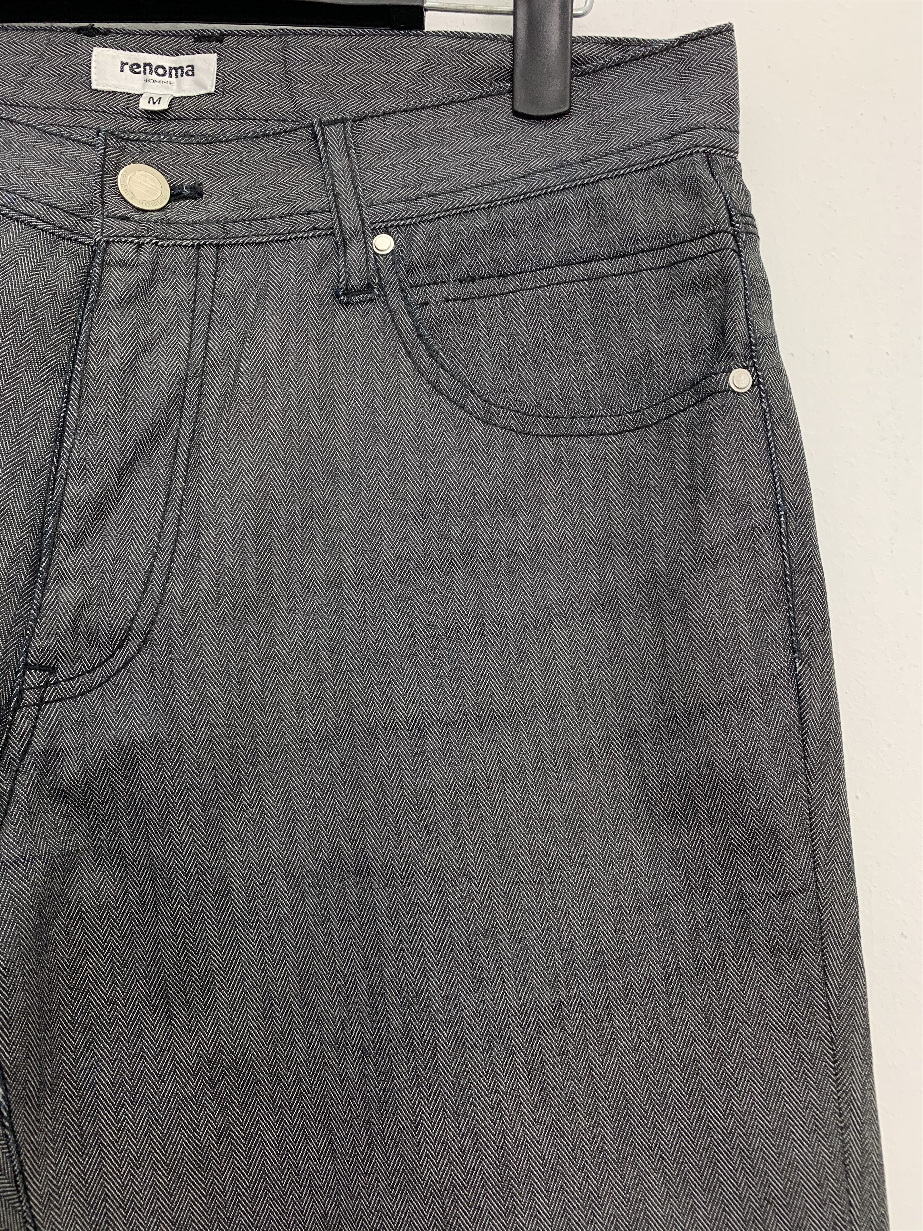 Japanese Brand 🔥RENOMA🔥Over The Stripes Casual Pants Size US 30 / EU 46 - 3 Thumbnail