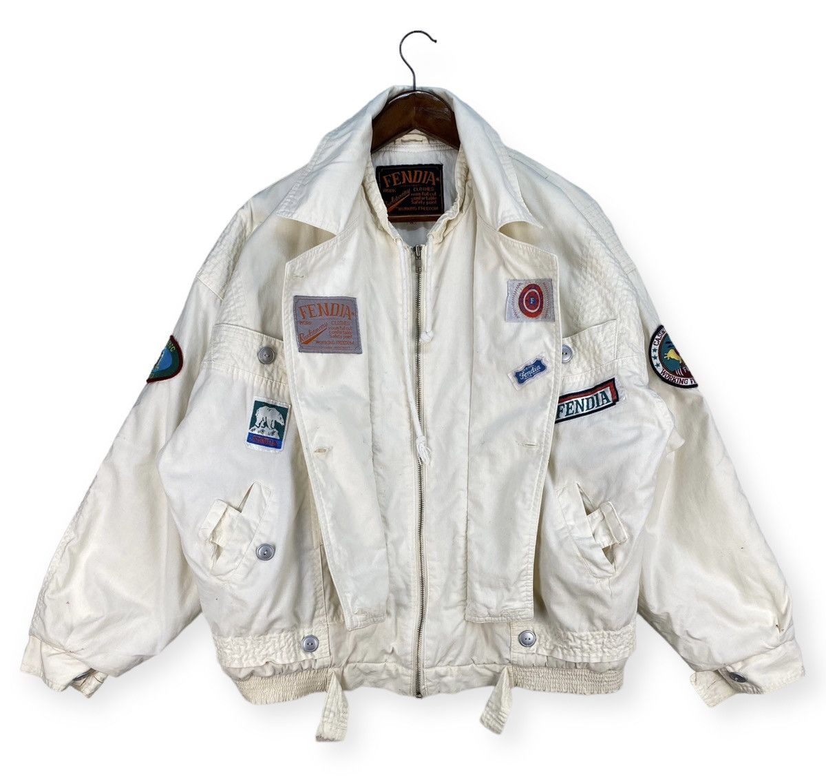 Japanese Brand Vintage Fendia Casual Wear Jacket Size US M / EU 48-50 / 2 - 3 Thumbnail