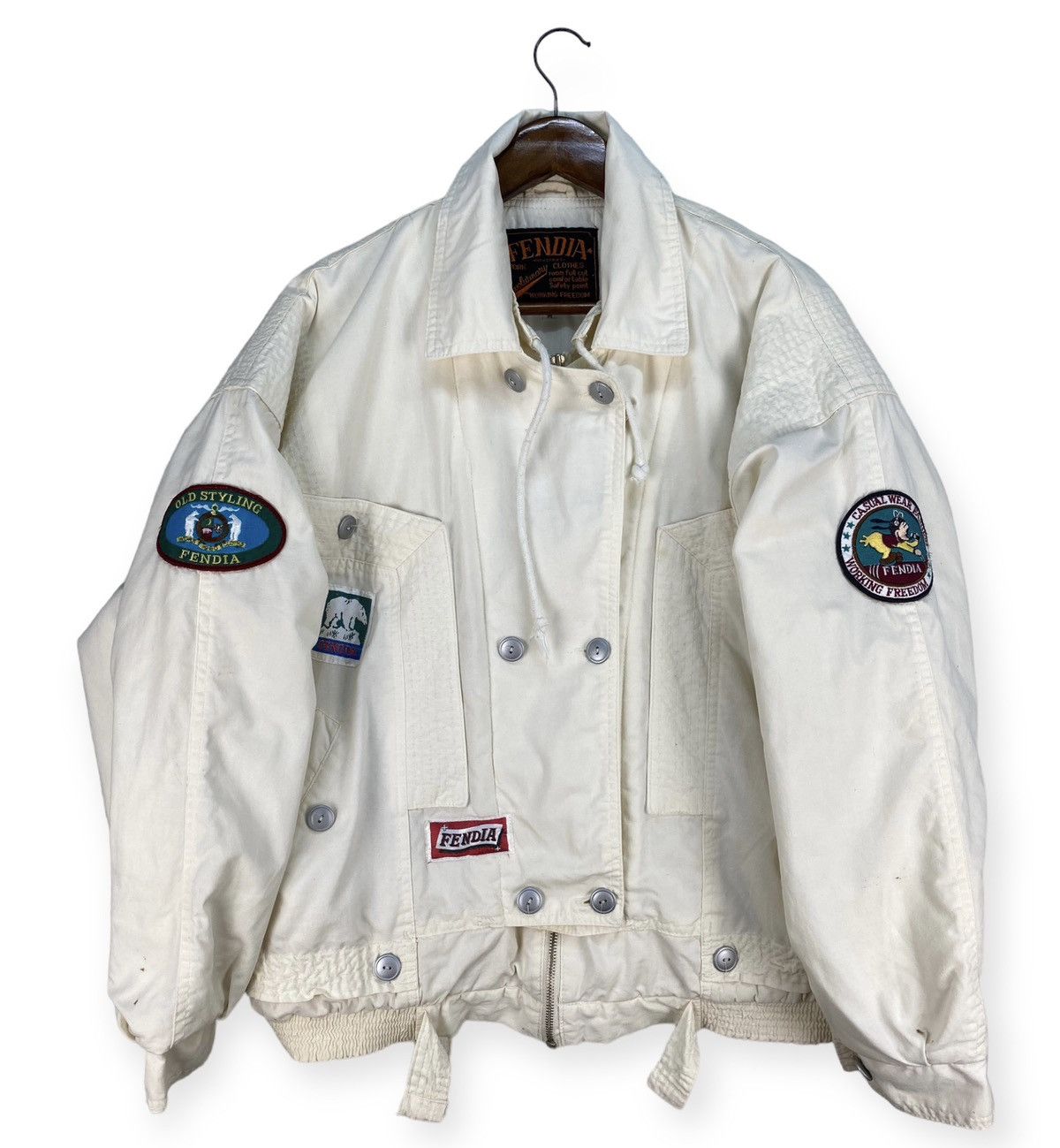 Japanese Brand Vintage Fendia Casual Wear Jacket Size US M / EU 48-50 / 2 - 2 Thumbnail