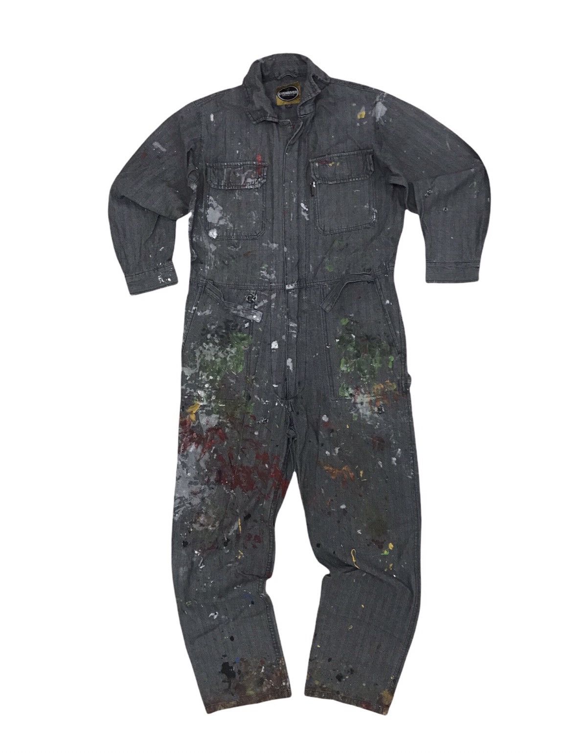 Japanese Brand Art❗️Evenriver Art Distressed Paints Coverall/Jumpsuit Size US M / EU 48-50 / 2 - 1 Thumbnail