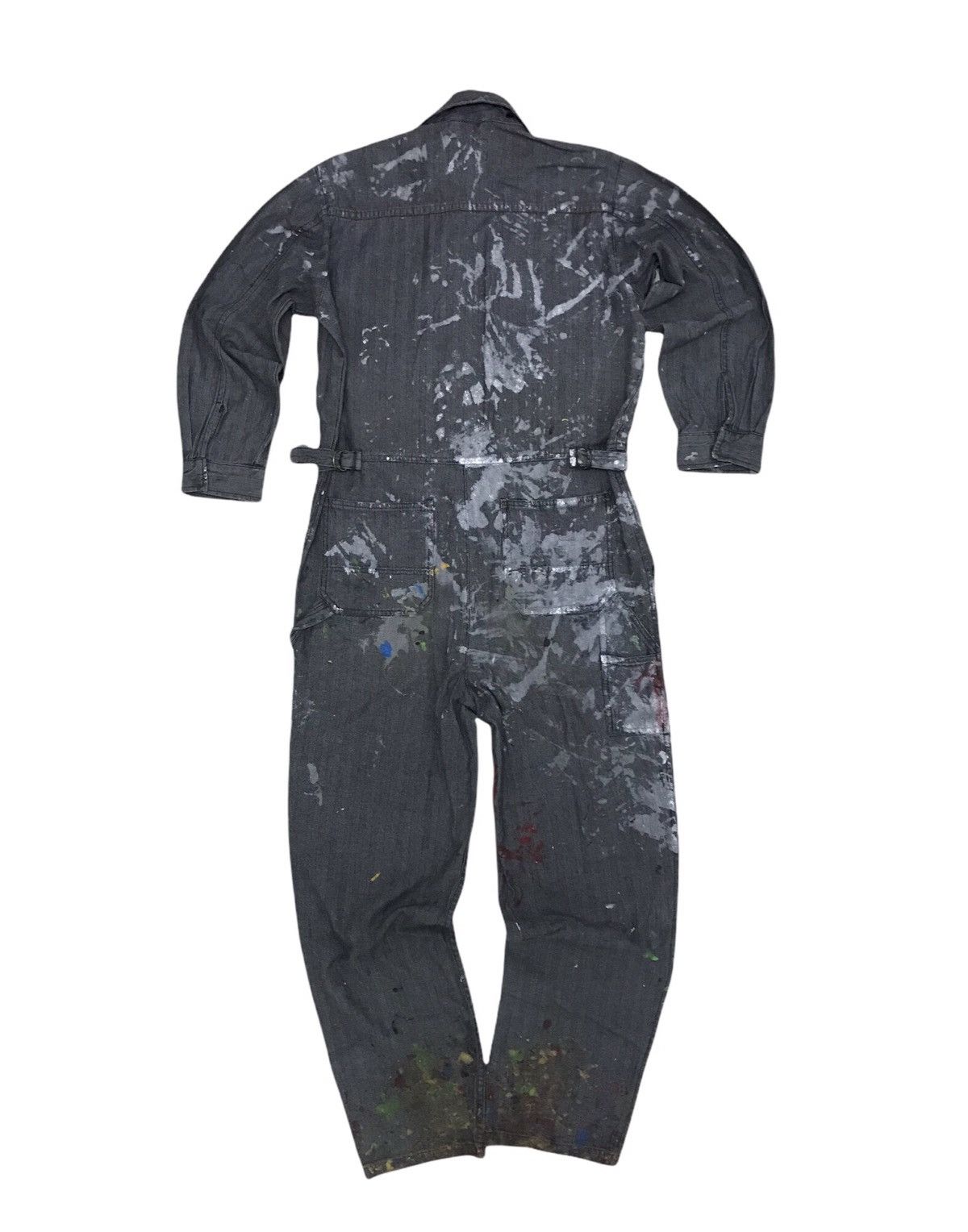 Japanese Brand Art❗️Evenriver Art Distressed Paints Coverall/Jumpsuit Size US M / EU 48-50 / 2 - 2 Thumbnail