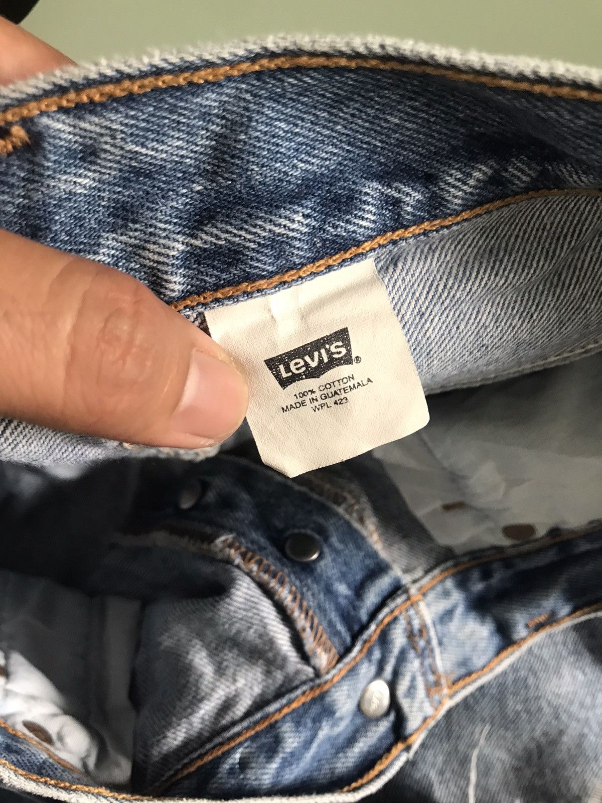 Levi's Vintage Levis 501 Distressed x Kurt Cobain Denim Size US 35 - 15 Thumbnail