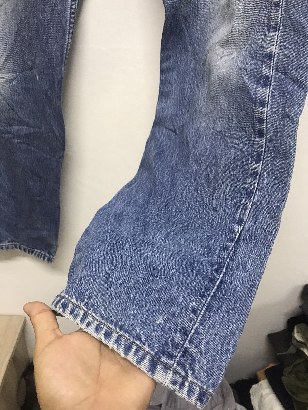 Levi's Vintage Levis 501 Distressed x Kurt Cobain Denim Size US 35 - 12 Thumbnail