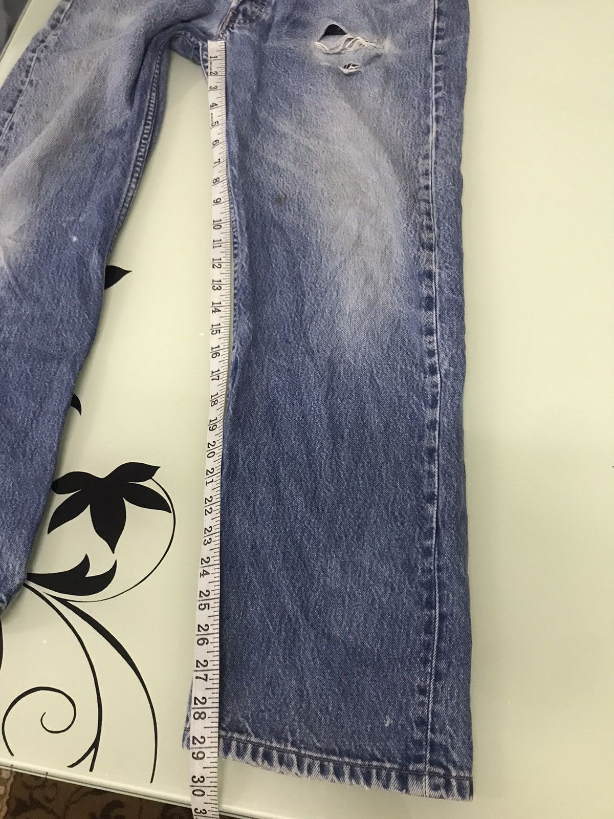 Levi's Vintage Levis 501 Distressed x Kurt Cobain Denim Size US 35 - 22 Thumbnail