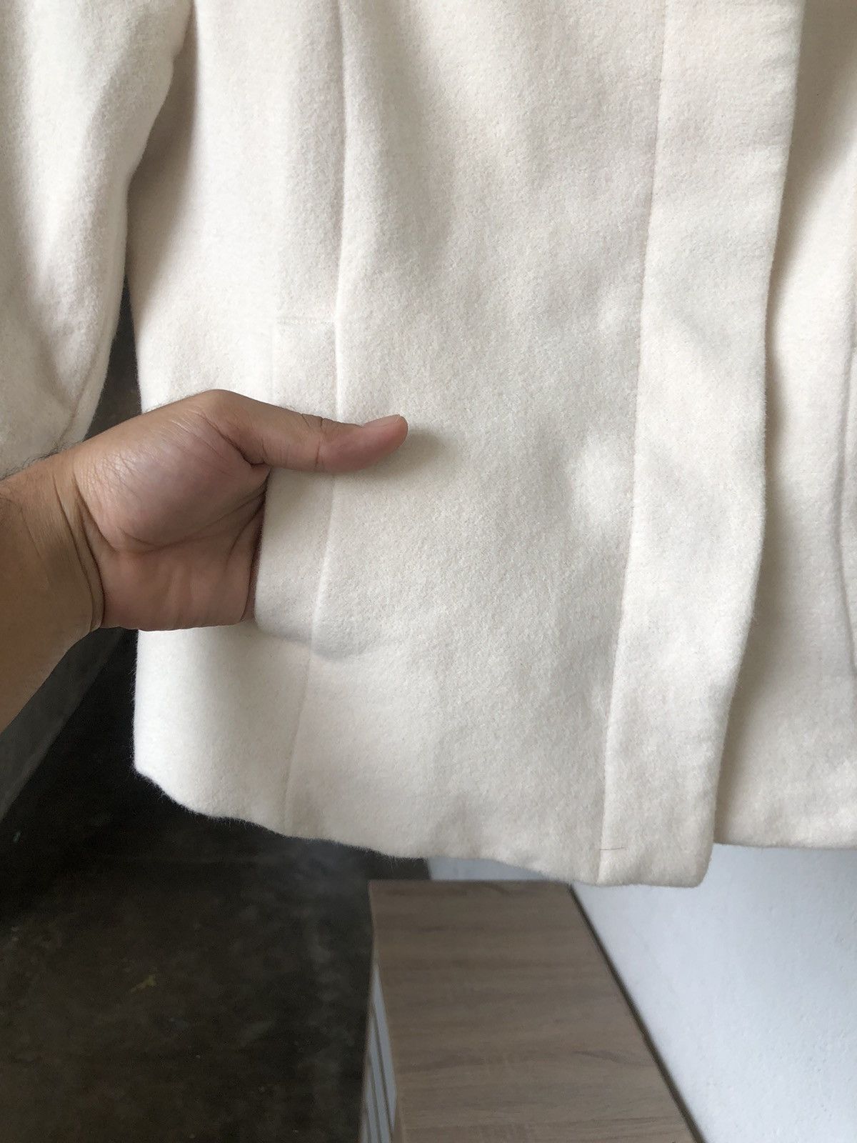 Yohji Yamamoto Vintage Yohji Yamamoto INED Wool Jacket Womens Size XS / US 0-2 / IT 36-38 - 14 Thumbnail