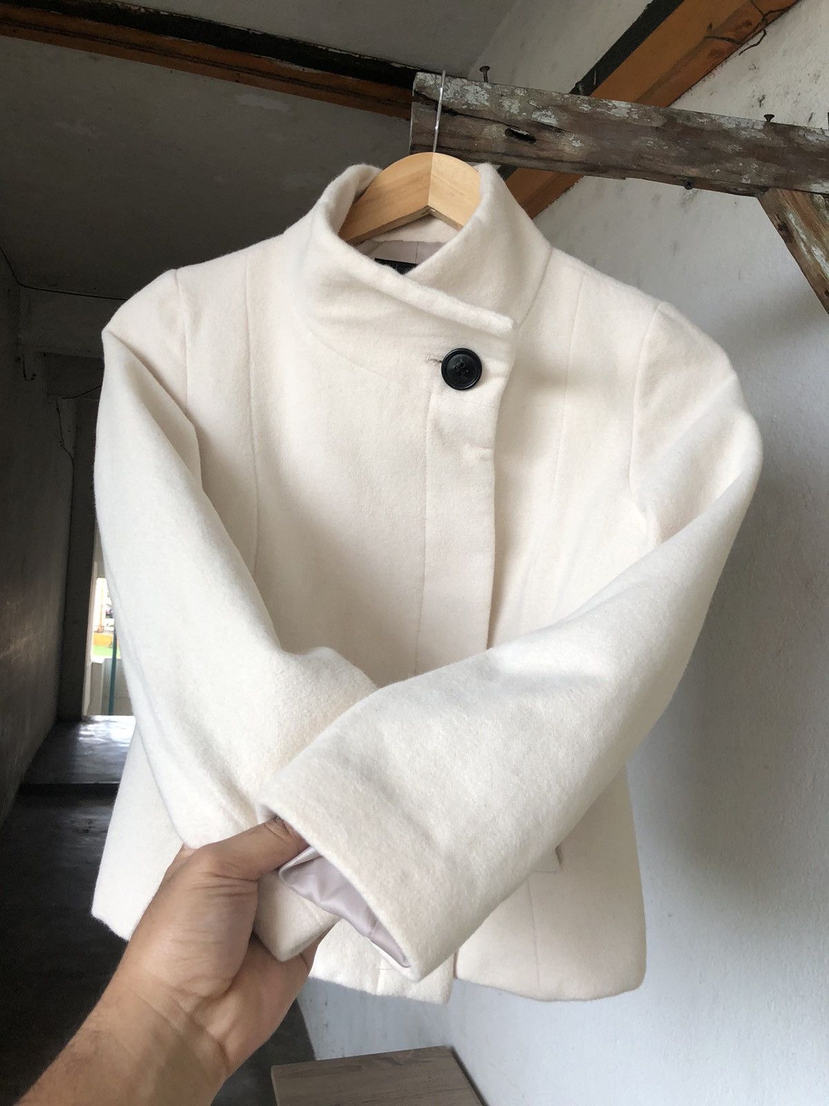 Yohji Yamamoto Vintage Yohji Yamamoto INED Wool Jacket Womens Size XS / US 0-2 / IT 36-38 - 13 Thumbnail